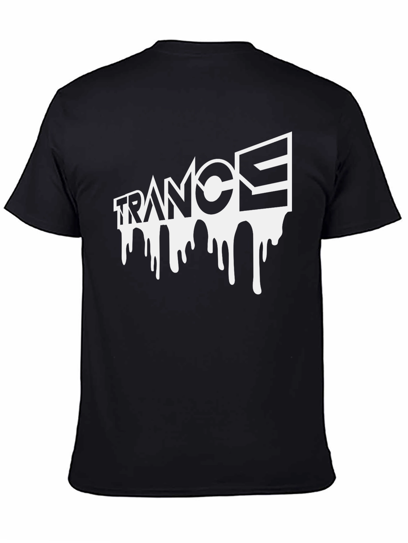 Trance Drip Black Tee