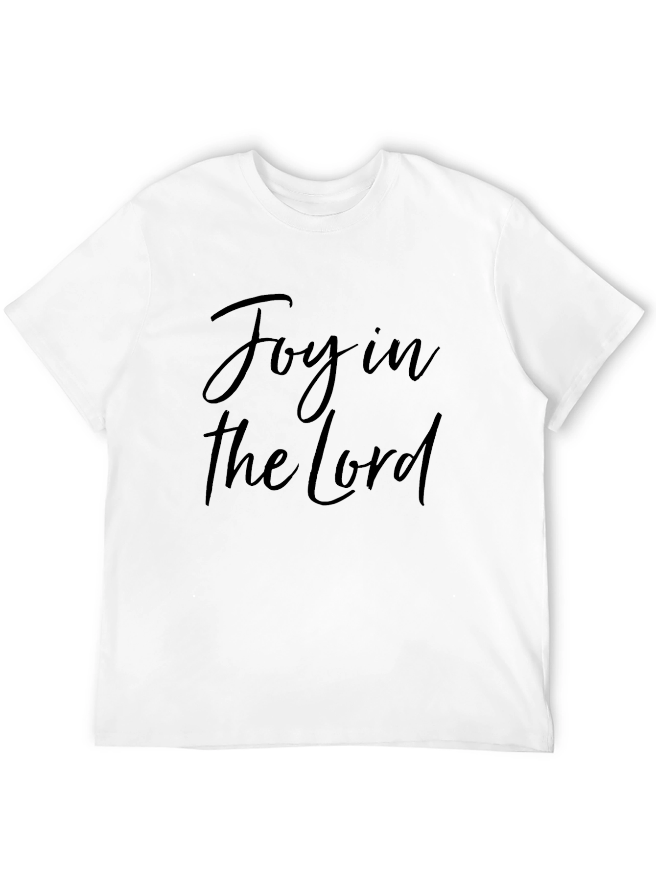 Joy in the Lord Black T-Shirt
