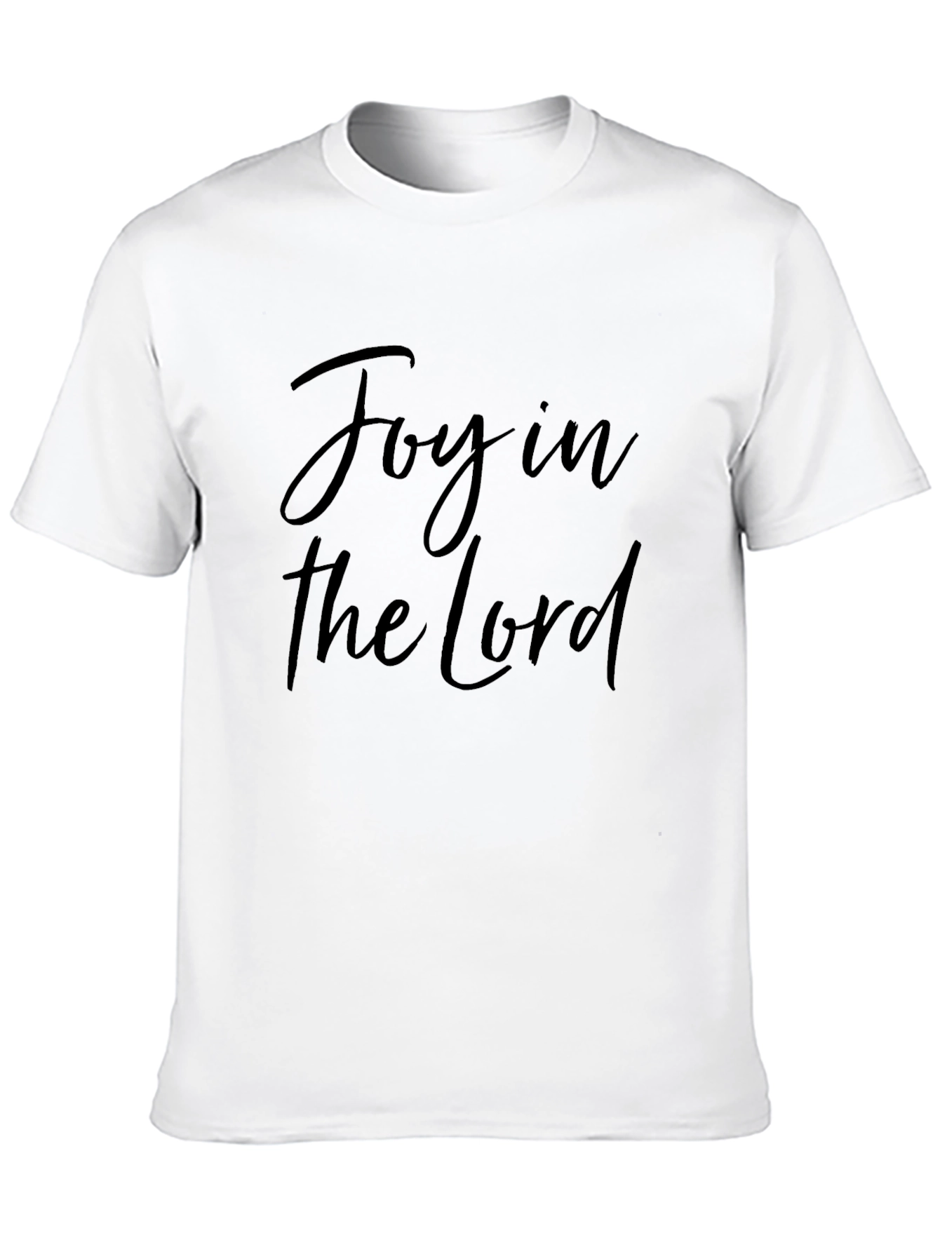 Joy in the Lord Black T-Shirt