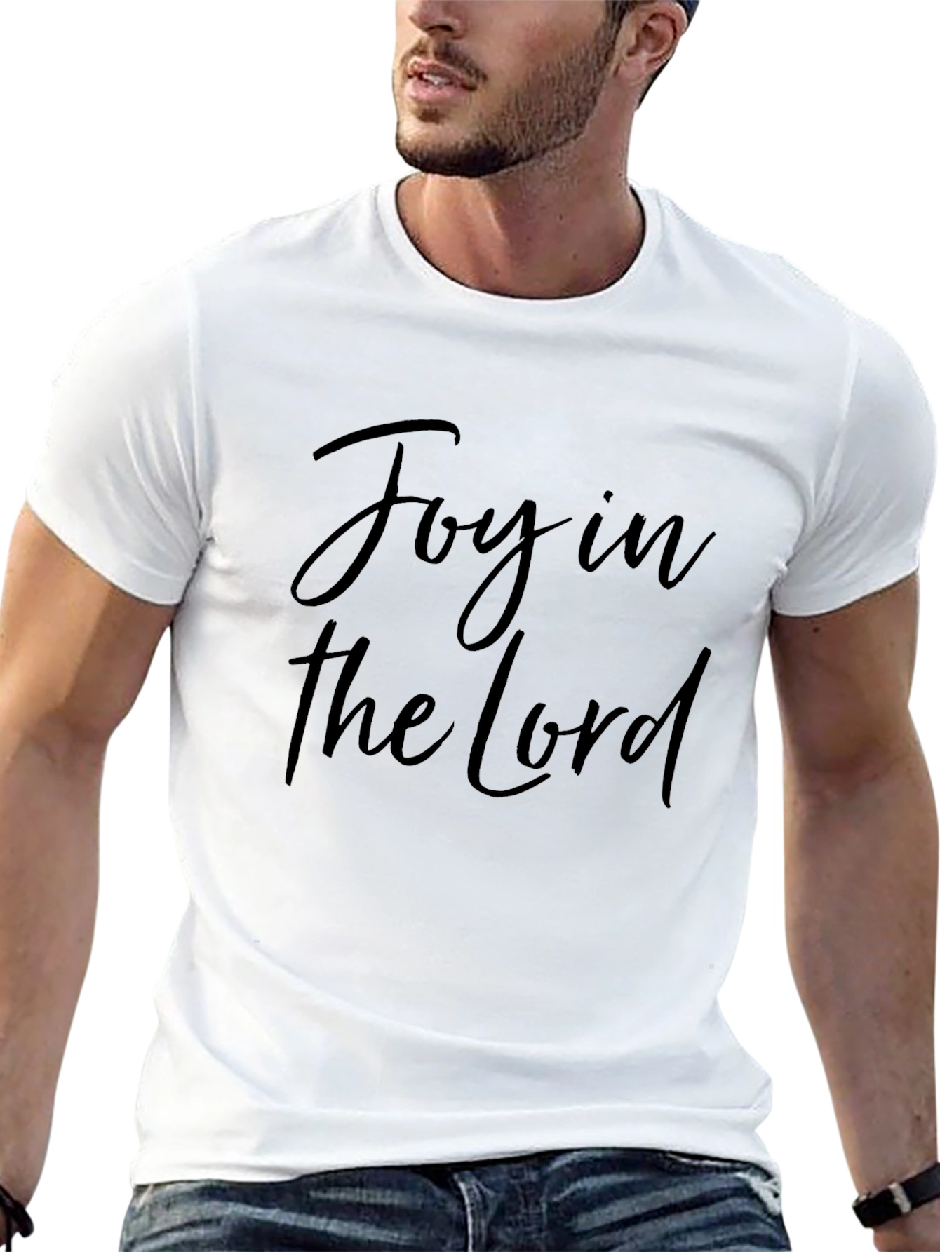 Joy in the Lord Black T-Shirt