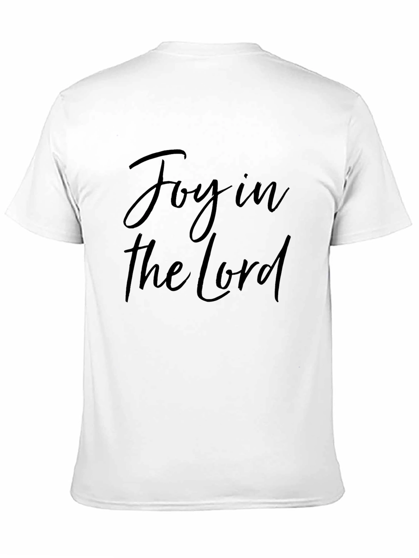 Joy in the Lord Black T-Shirt