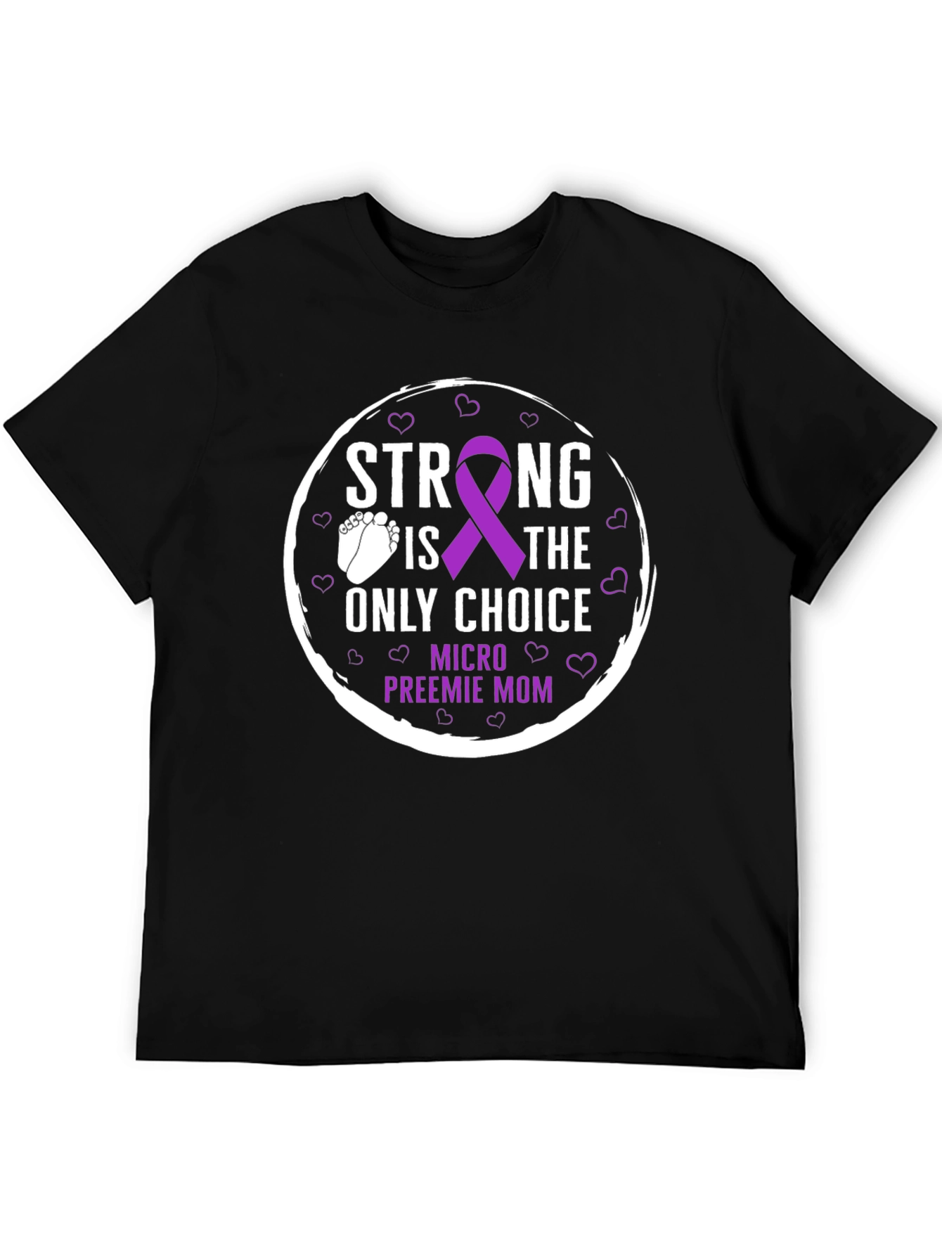 Strong Preemie Mom T-Shirt