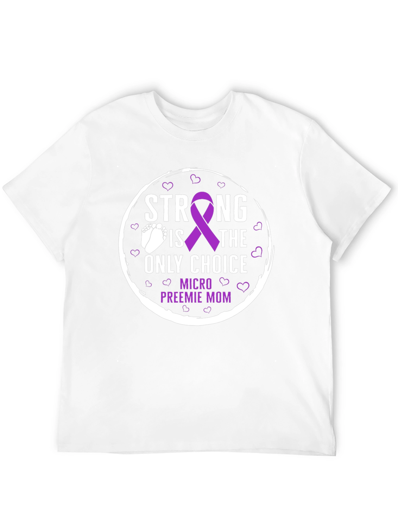 Strong Preemie Mom T-Shirt