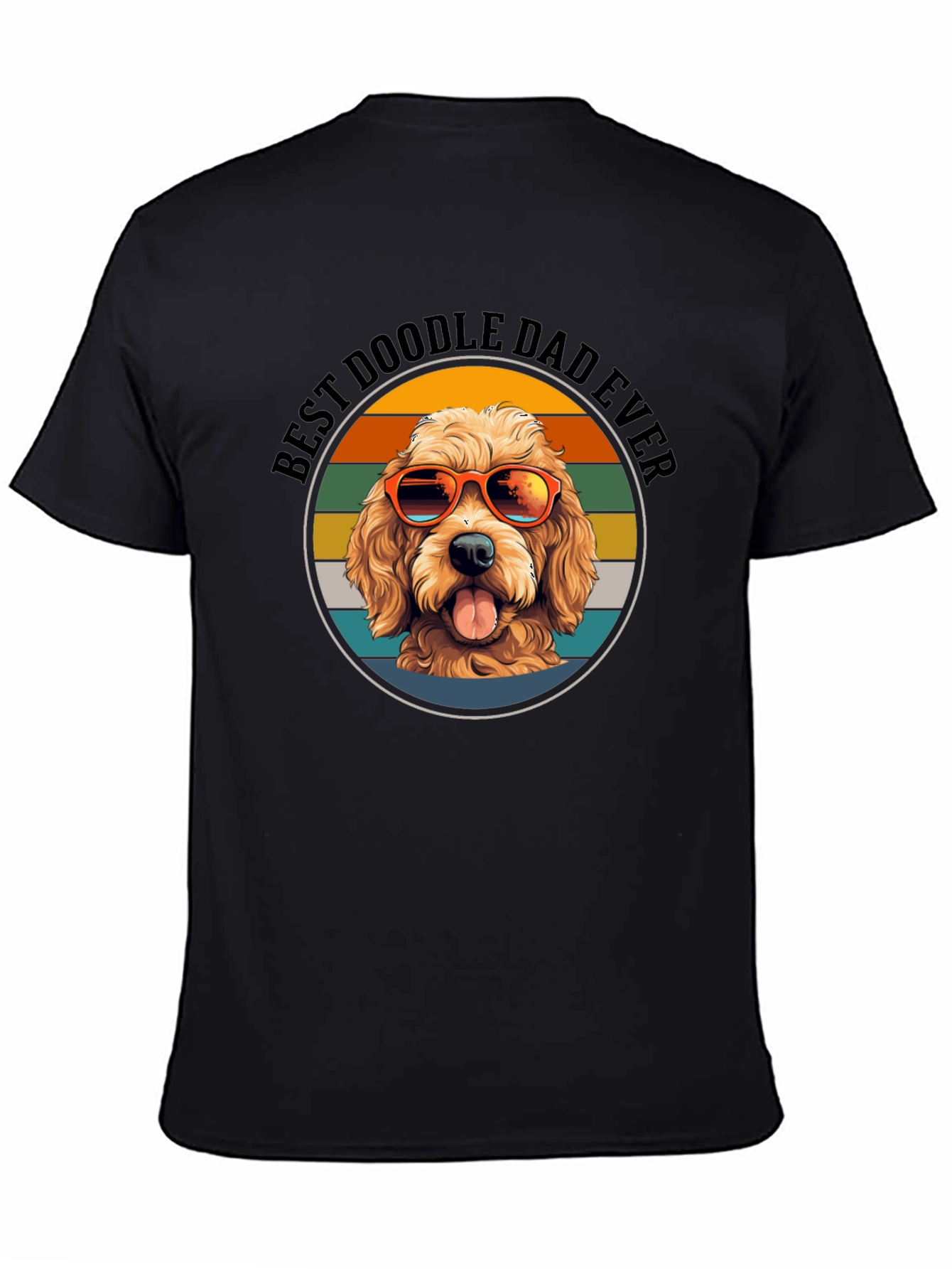 Best Doodle Dad Ever Graphic T-Shirt