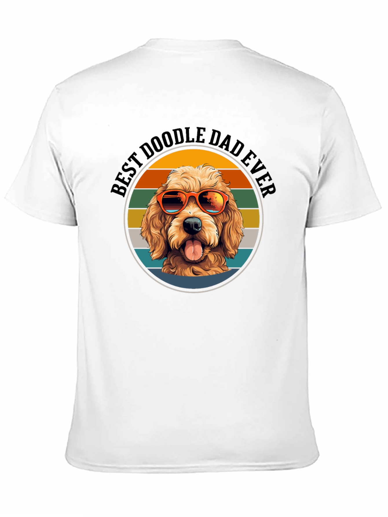 Best Doodle Dad Ever Graphic T-Shirt