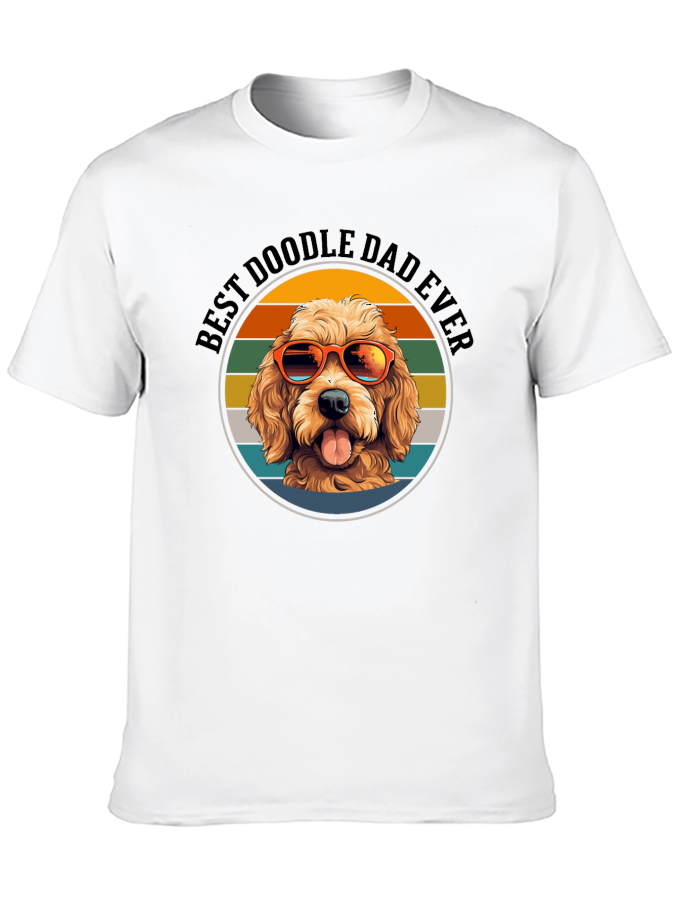 Best Doodle Dad Ever Graphic T-Shirt