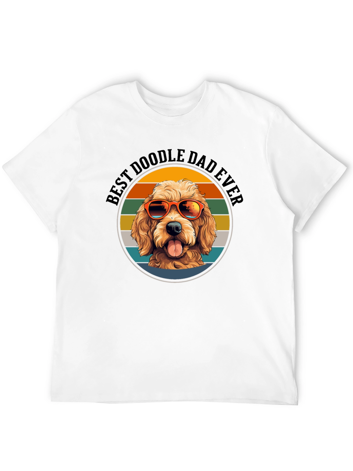 Best Doodle Dad Ever Graphic T-Shirt