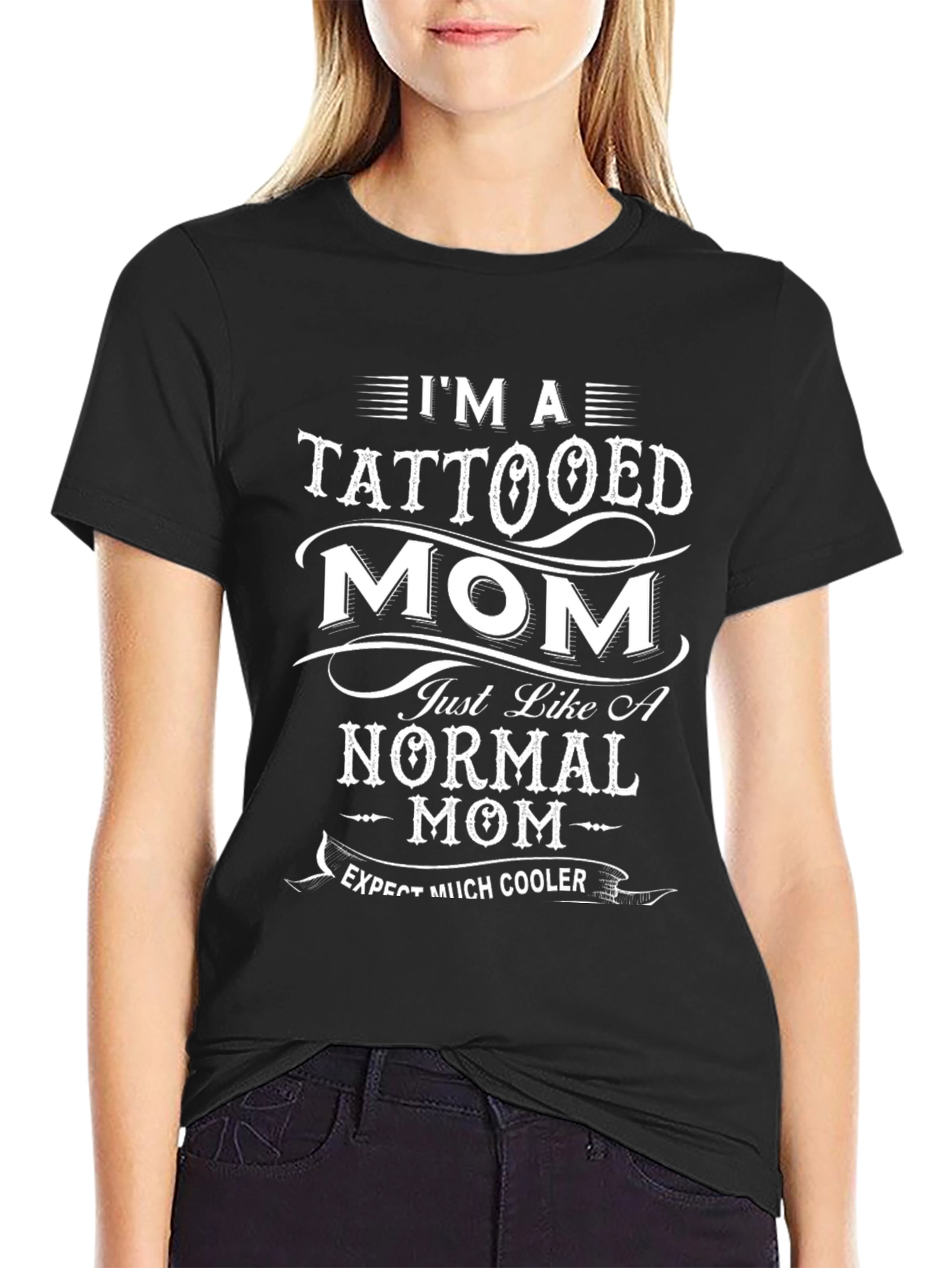 Tattooed Mom Graphic Tee - Cool Mothers Day Gift