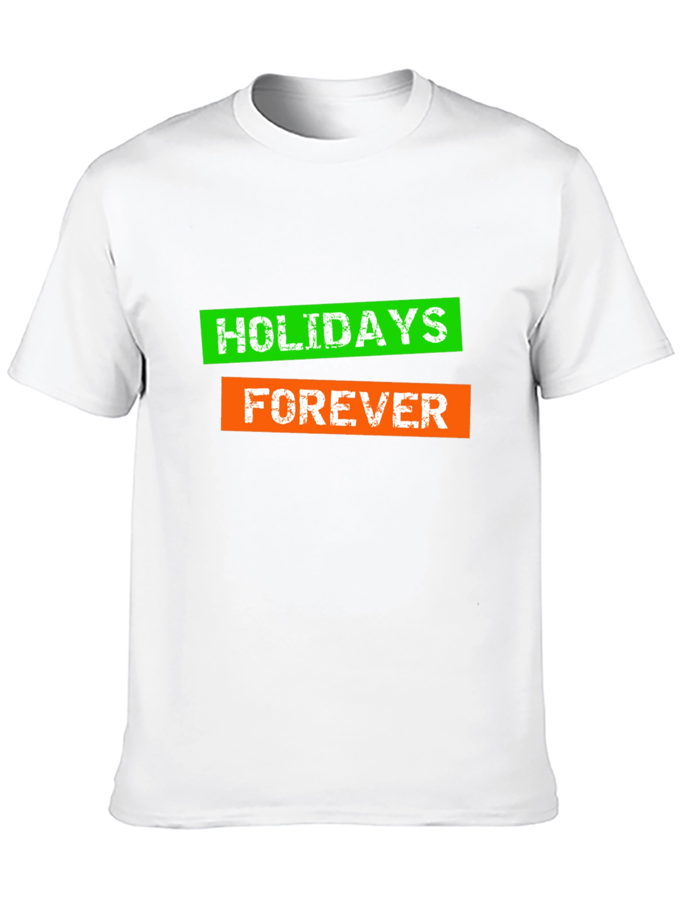Holidays Forever Graphic Tee -  Mens Black T-Shirt