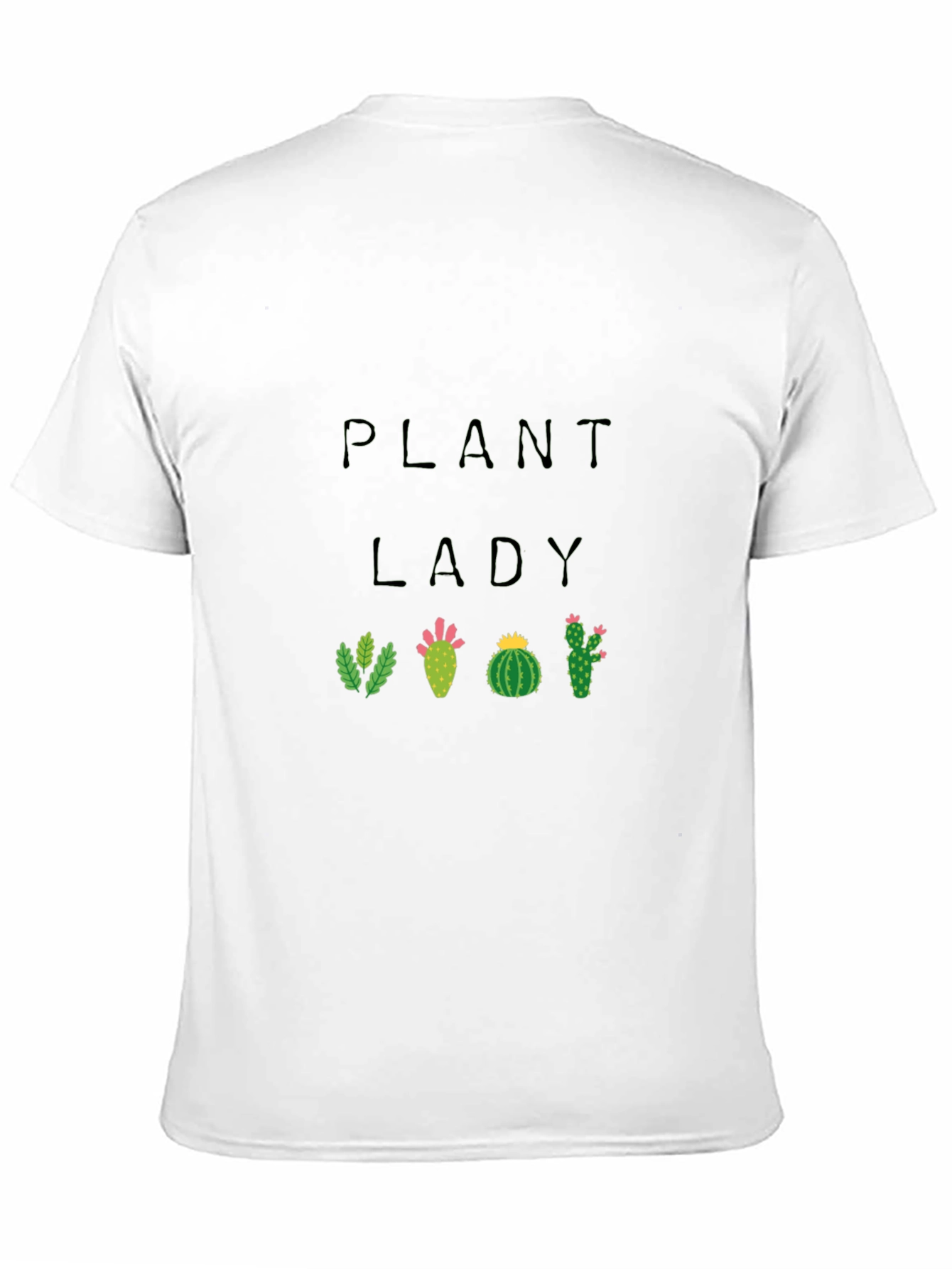 Plant Lady Cactus Graphic Tee - Black