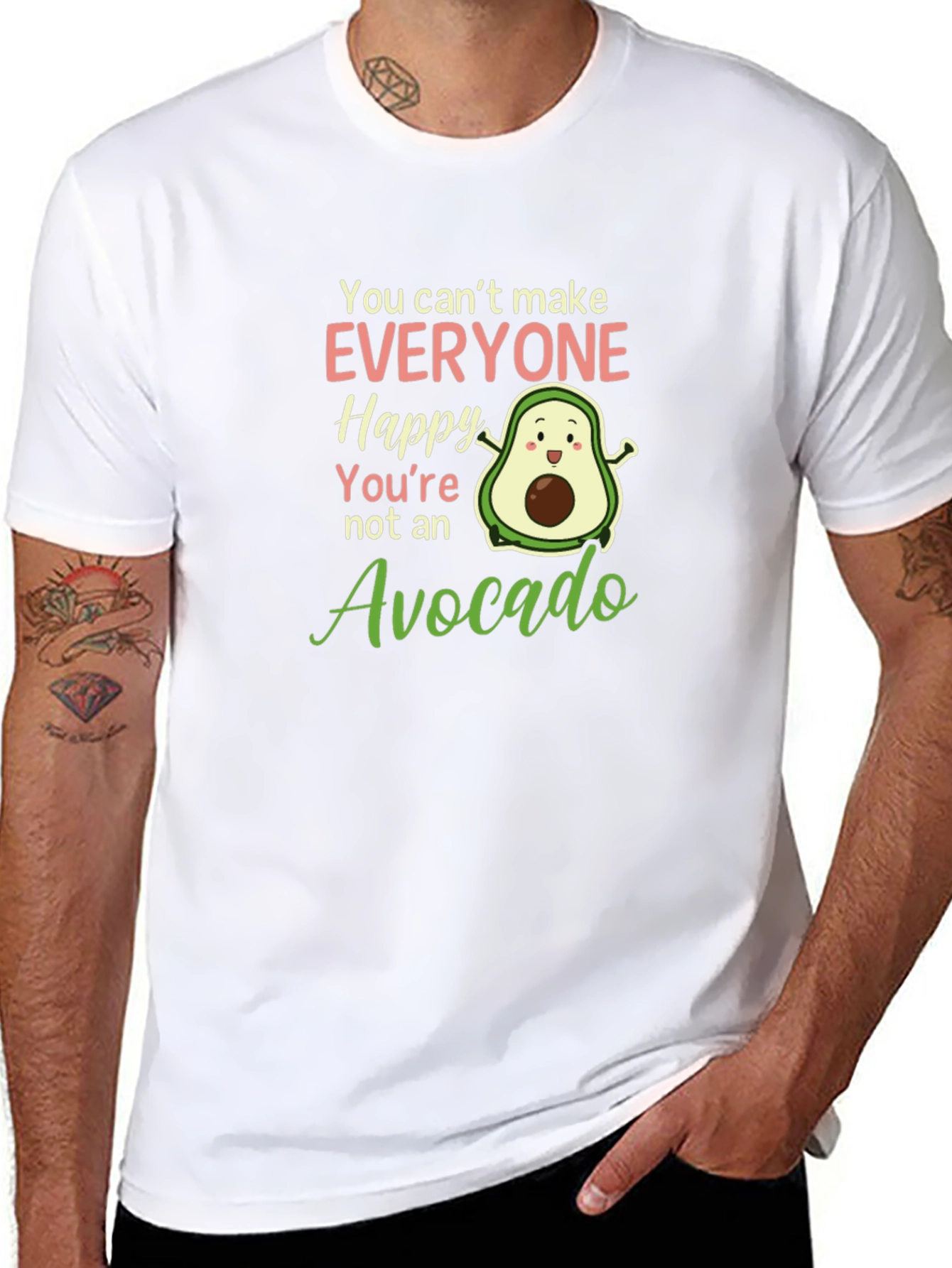 Avocado Lover T-Shirt: You Cant Make Everyone Happy