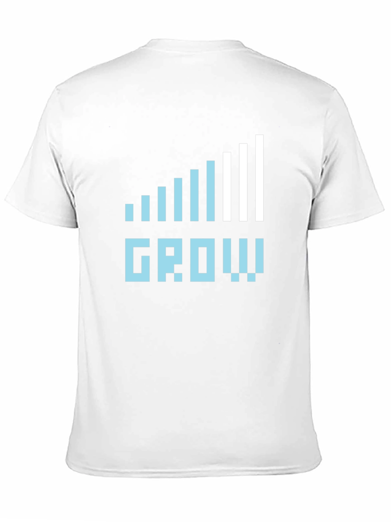 Grow Graphic Tee - Black Casual Cotton T-Shirt