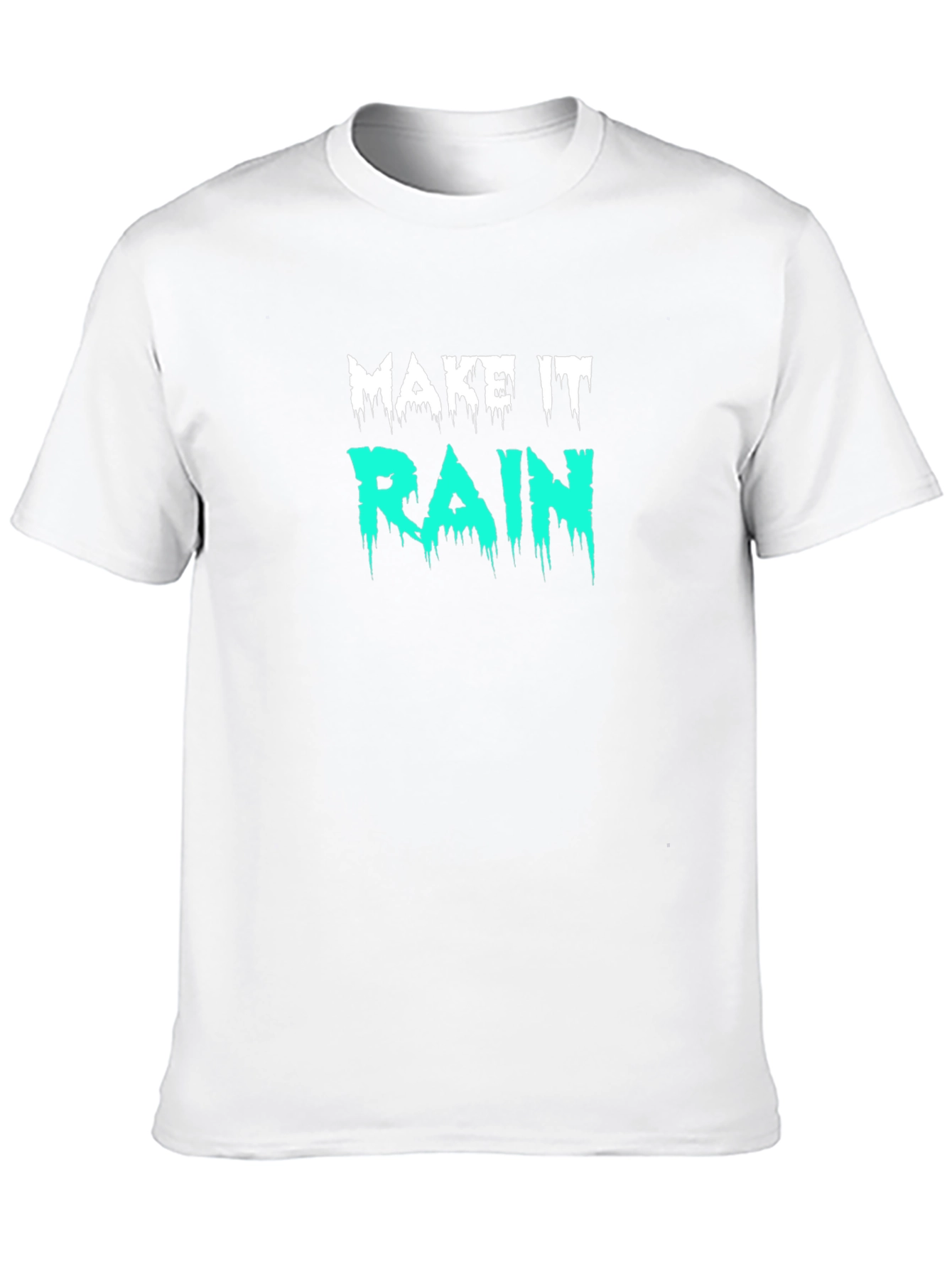Make It Rain Graphic T-Shirt - Black