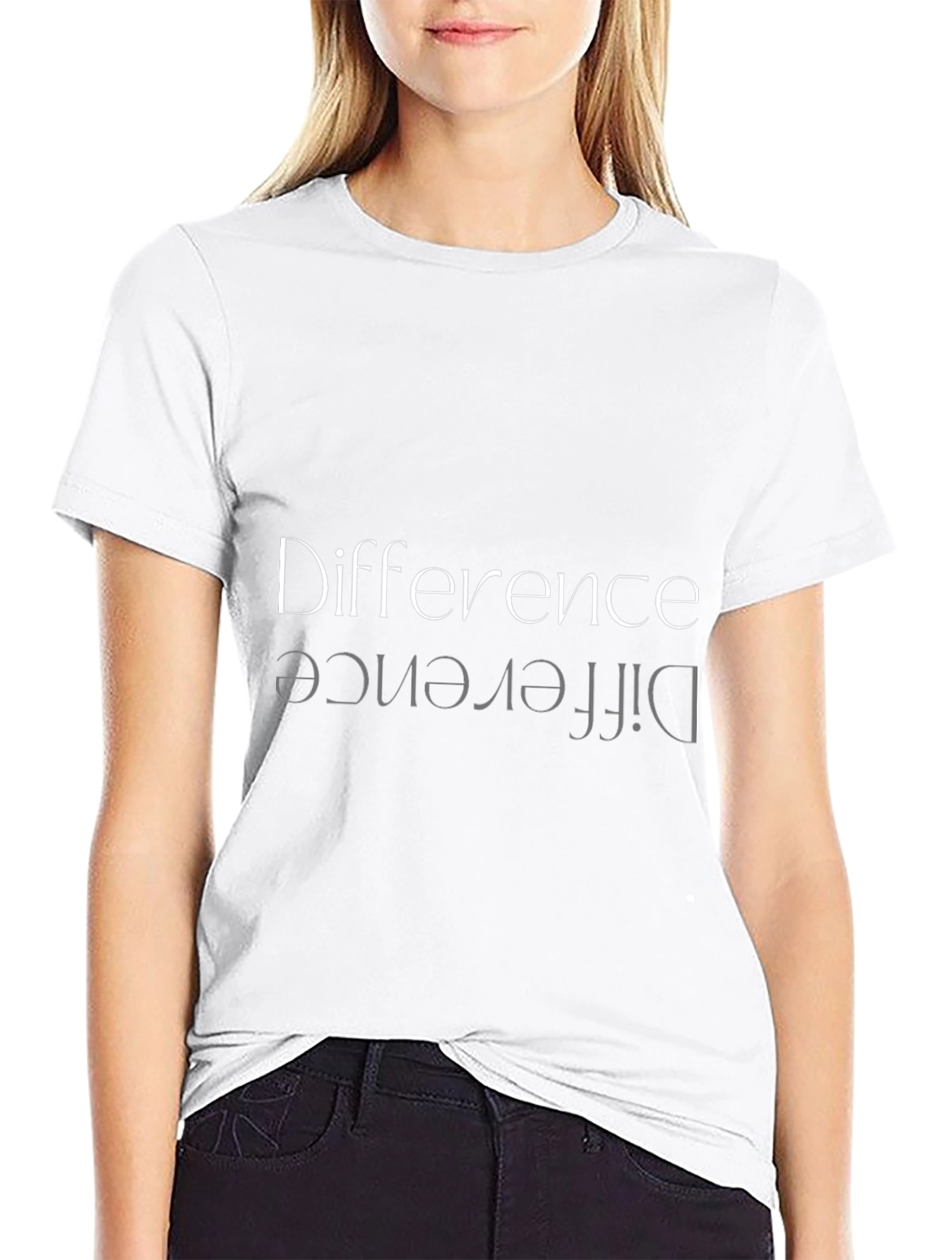 Difference Graphic Tee - Mens Black T-Shirt