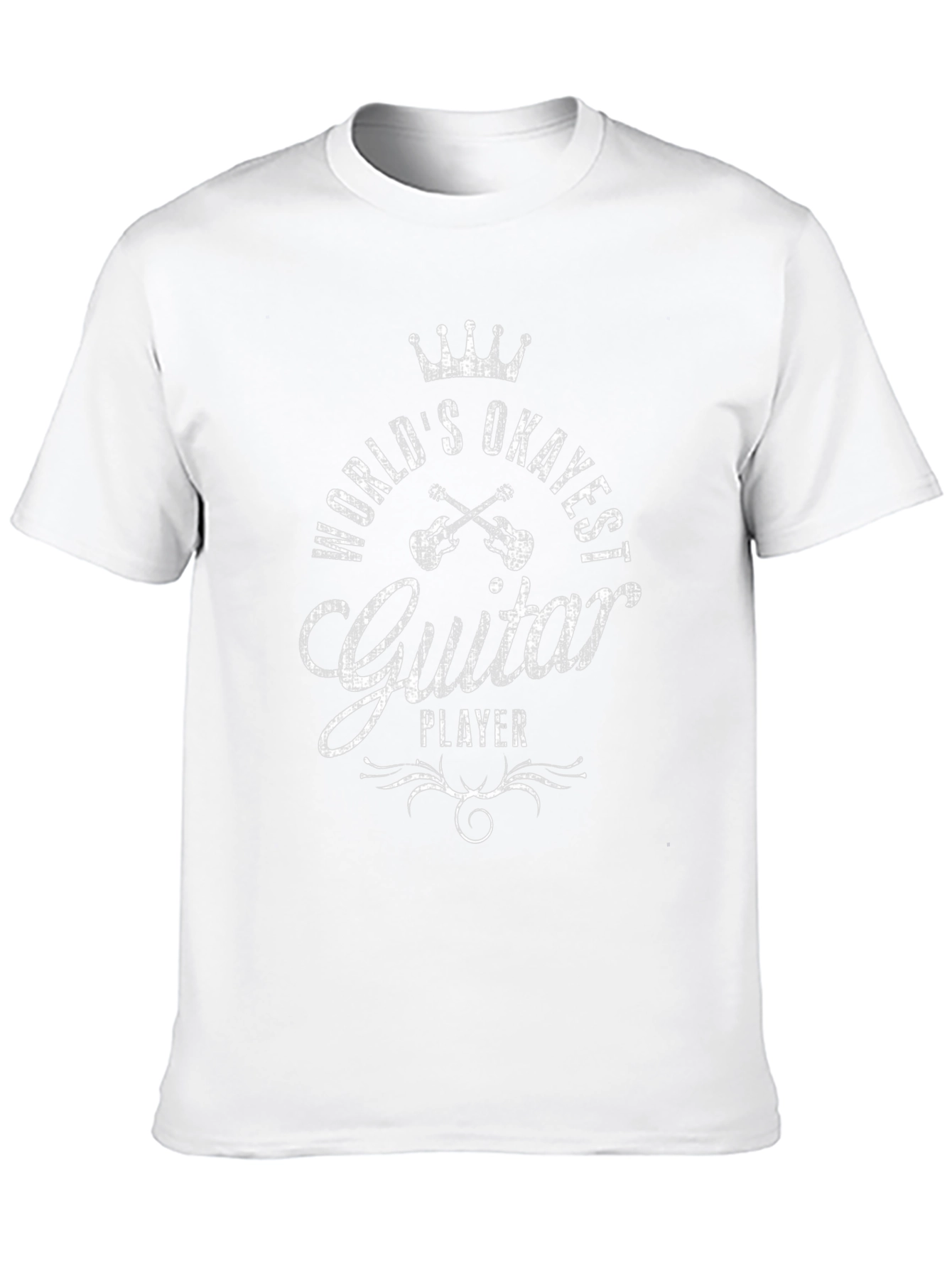 Worlds Okayest Guitar Player Graphic T-Shirt
