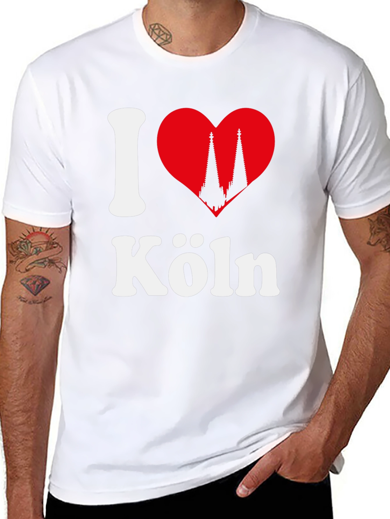 I Love Köln T-Shirt Cologne Germany Souvenir