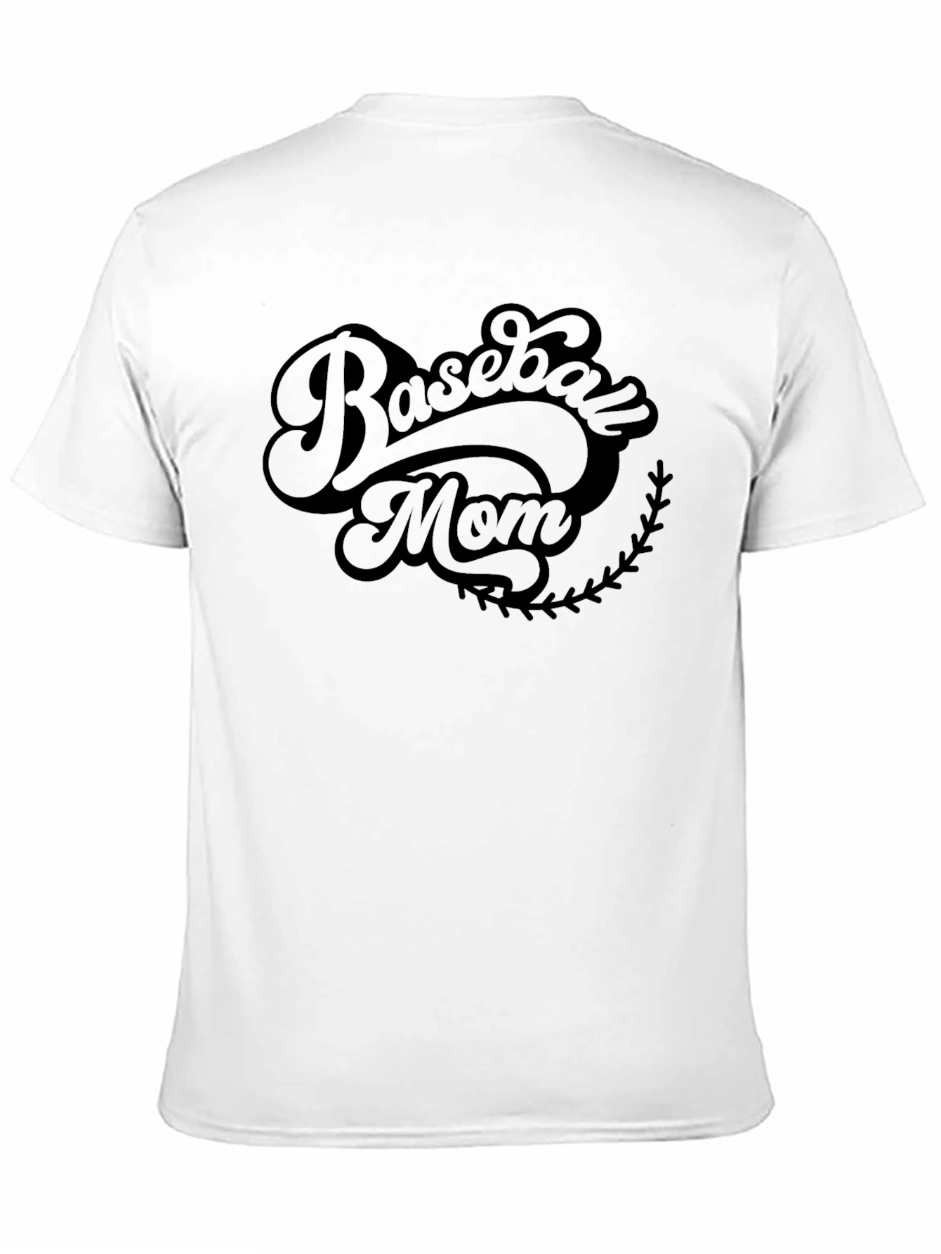 Baseball Mom T-Shirt - Stylish Sports Apparel