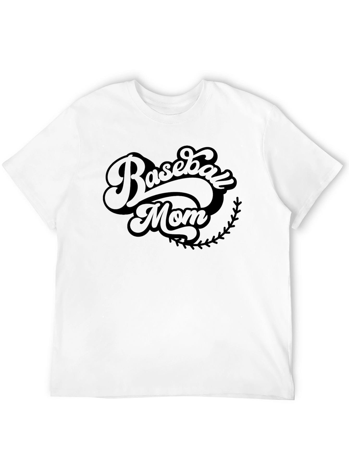 Baseball Mom T-Shirt - Stylish Sports Apparel