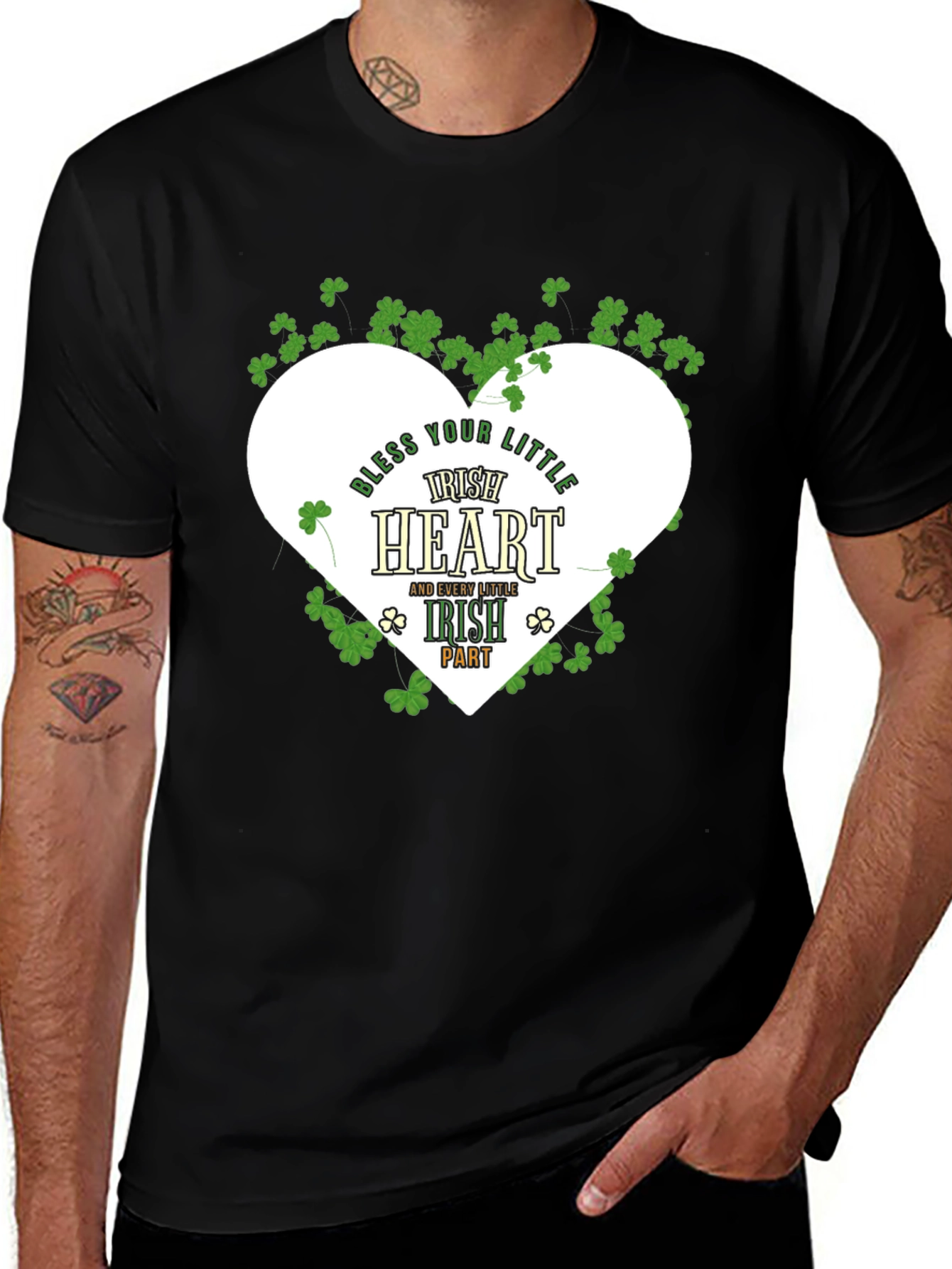 Bless Your Little Irish Heart Graphic Tee