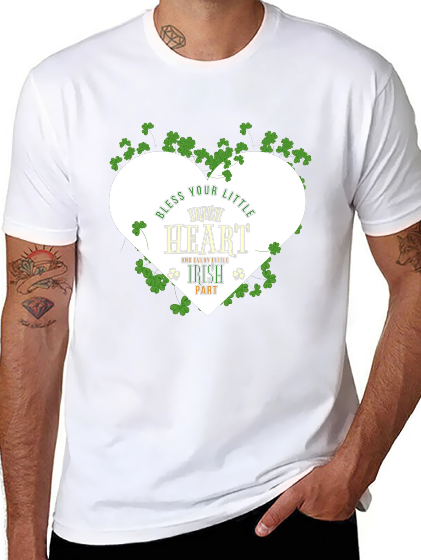 Bless Your Little Irish Heart Graphic Tee