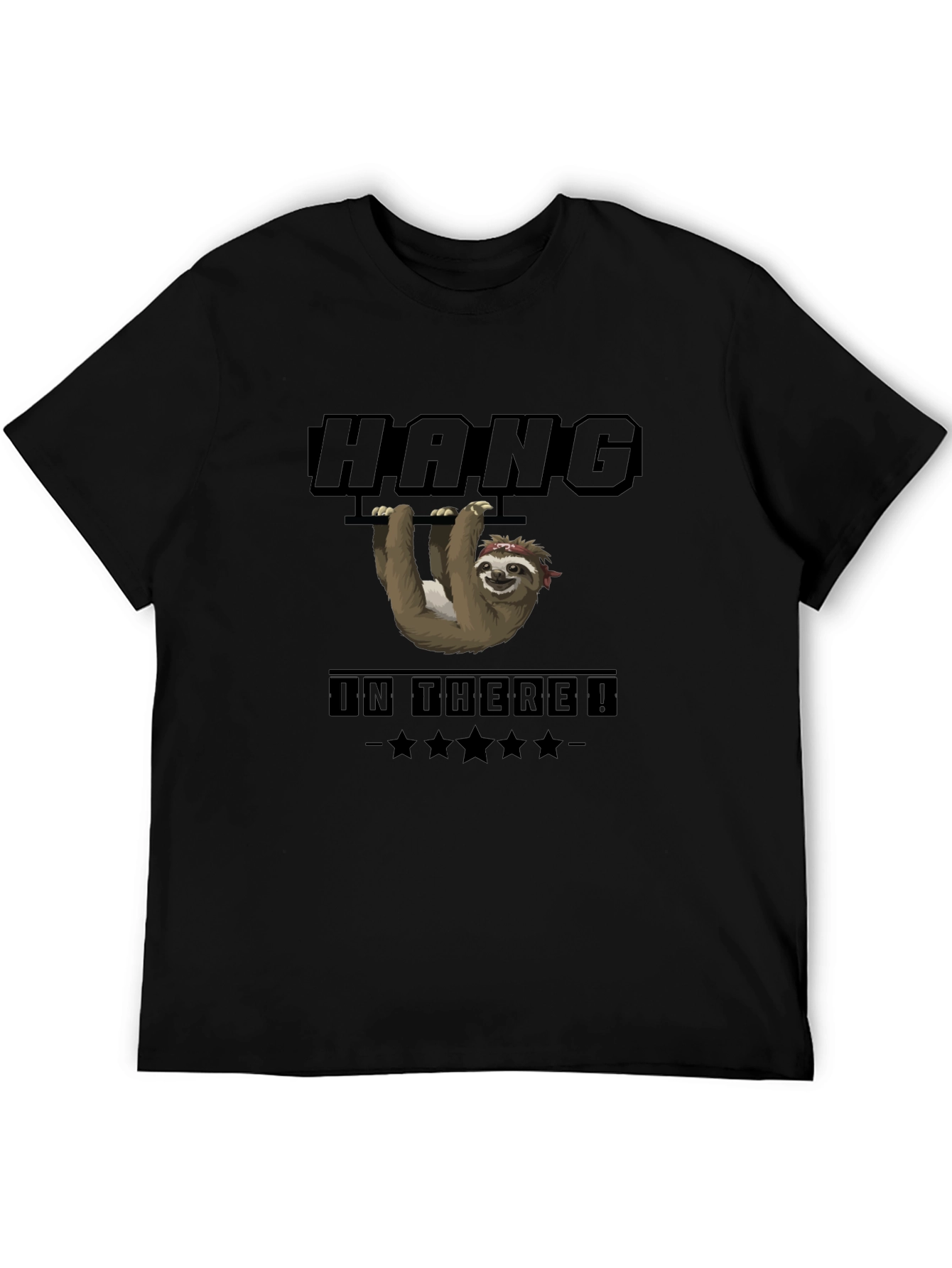 Hang In There Sloth Graphic T-Shirt