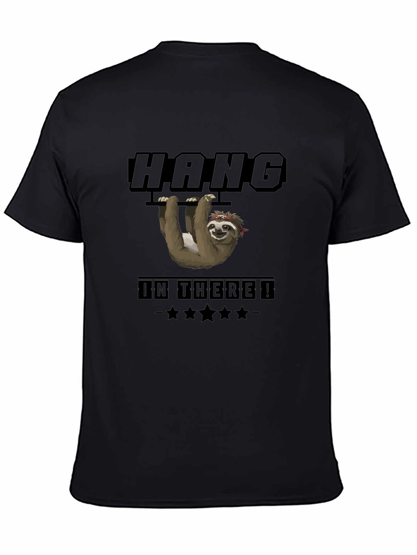 Hang In There Sloth Graphic T-Shirt