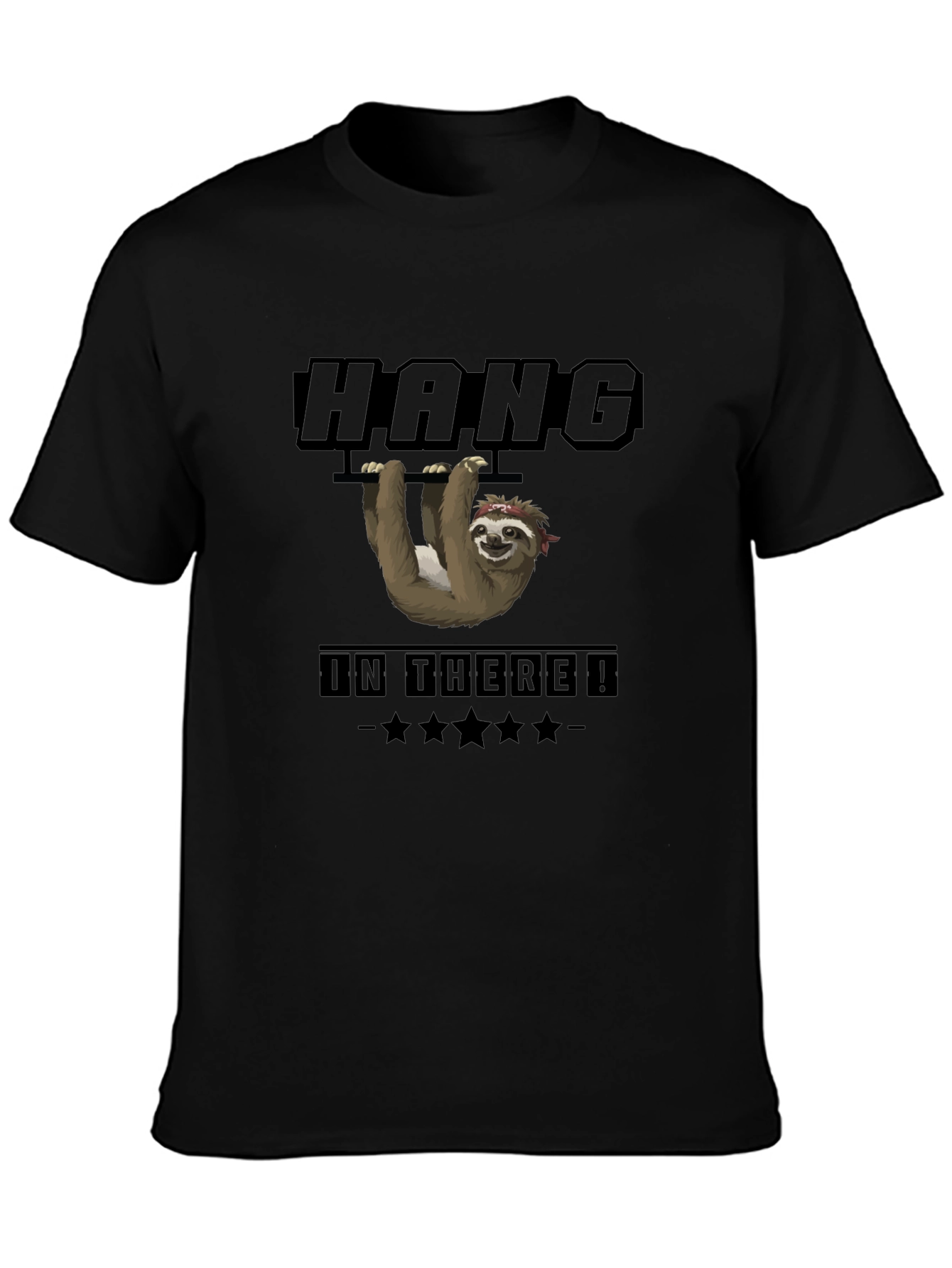 Hang In There Sloth Graphic T-Shirt
