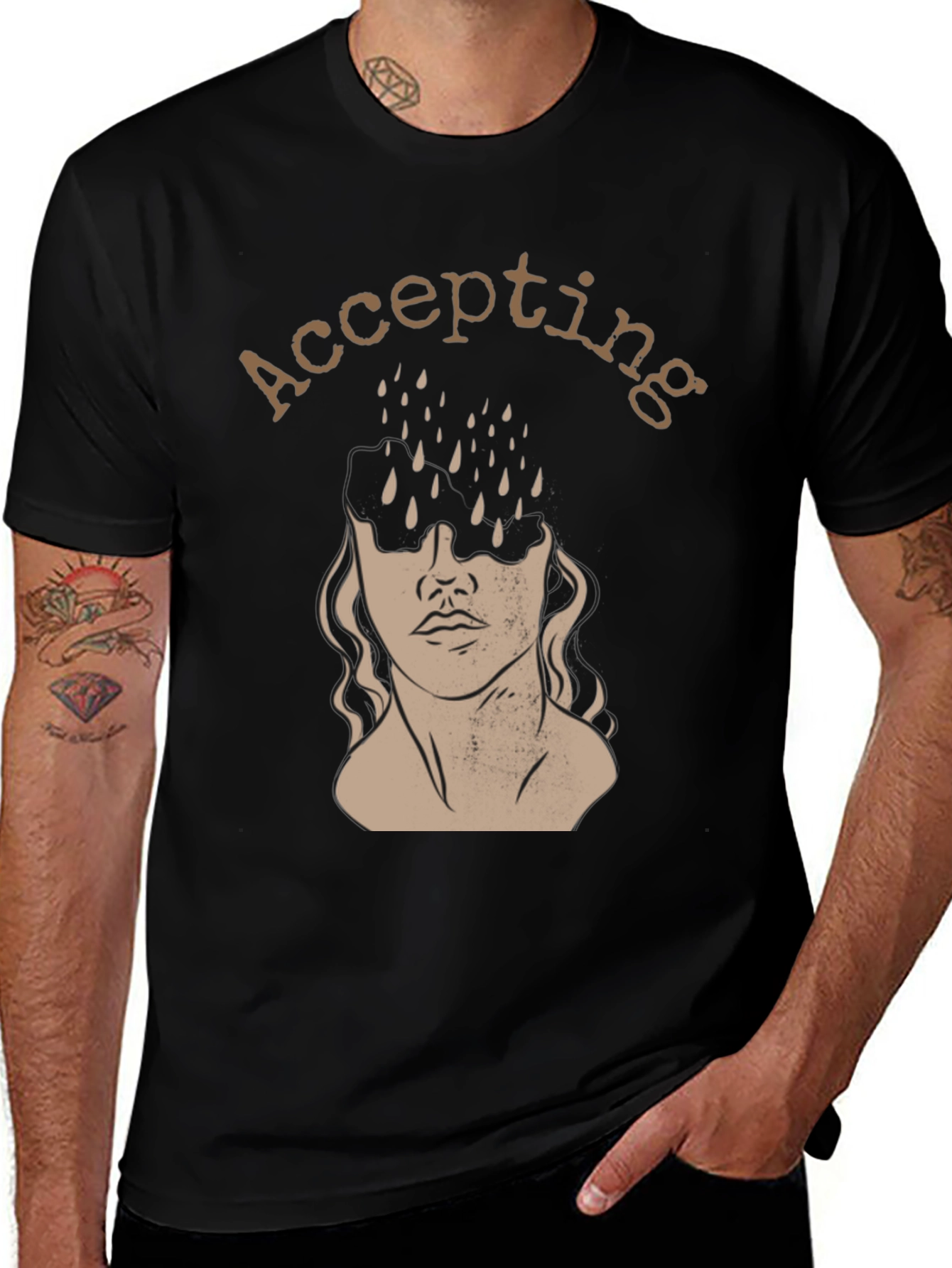 Accepting Graphic Tee - Unisex Soft Cotton T-Shirt