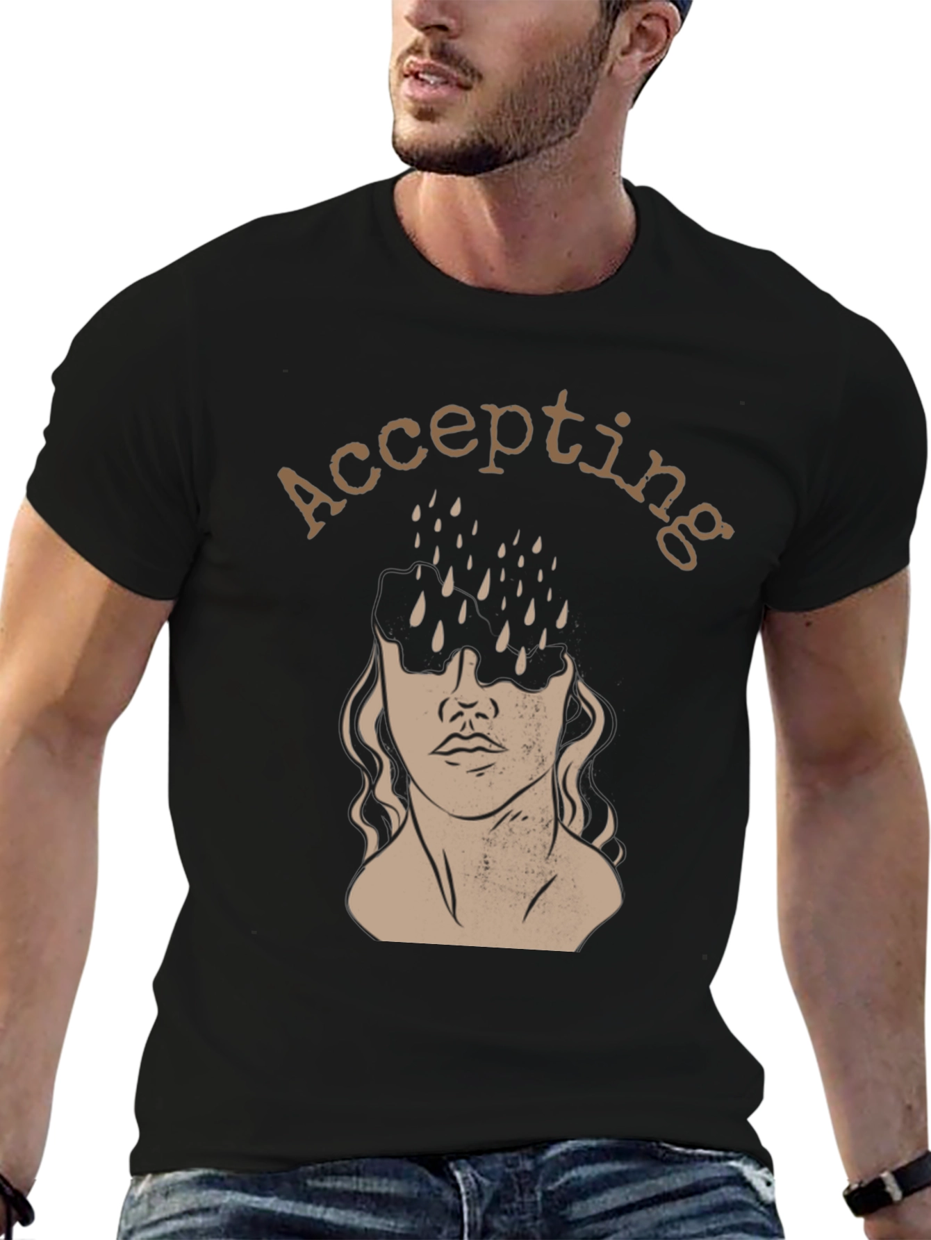 Accepting Graphic Tee - Unisex Soft Cotton T-Shirt