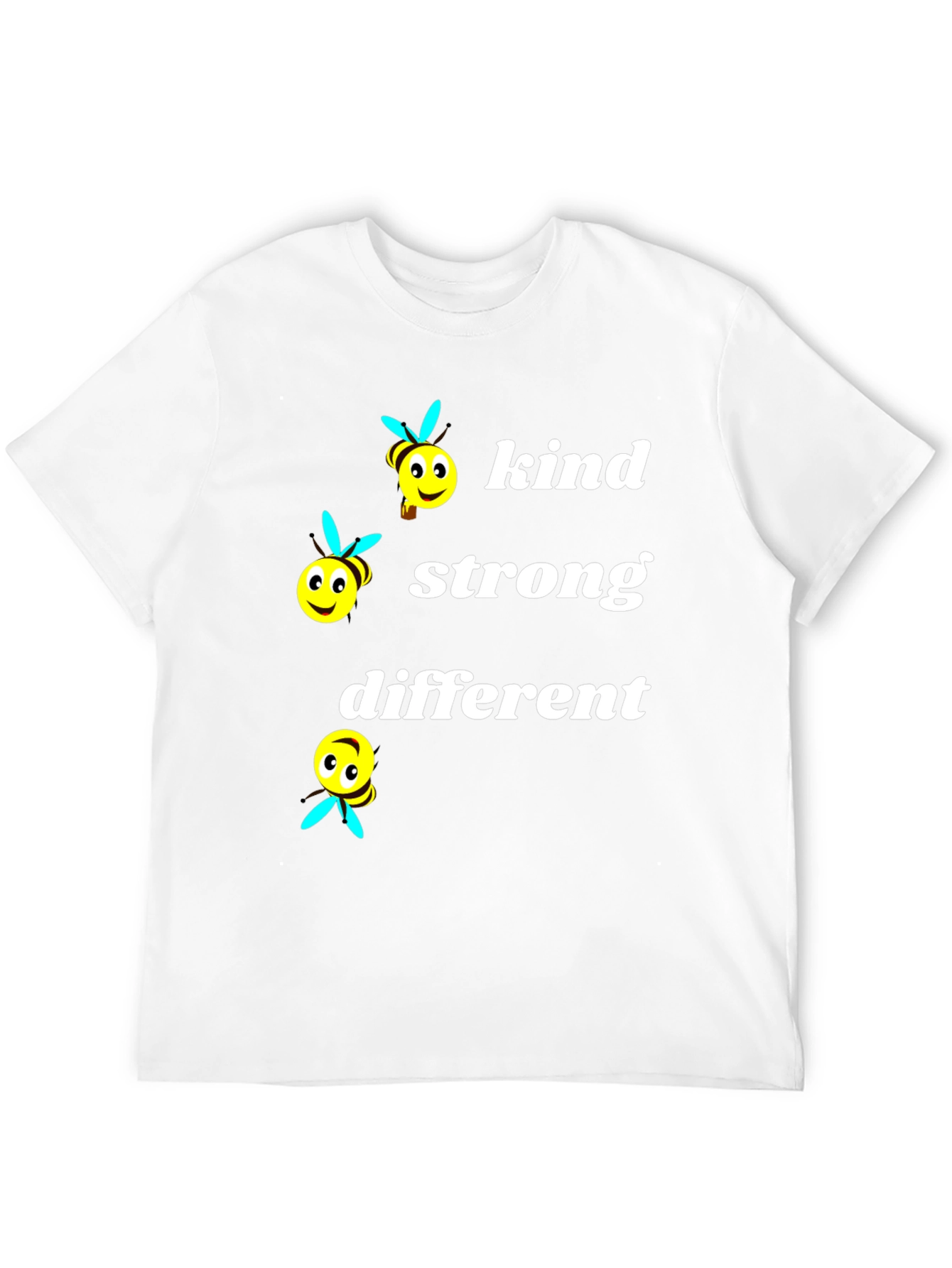 Kind Strong Different Graphic Tee
