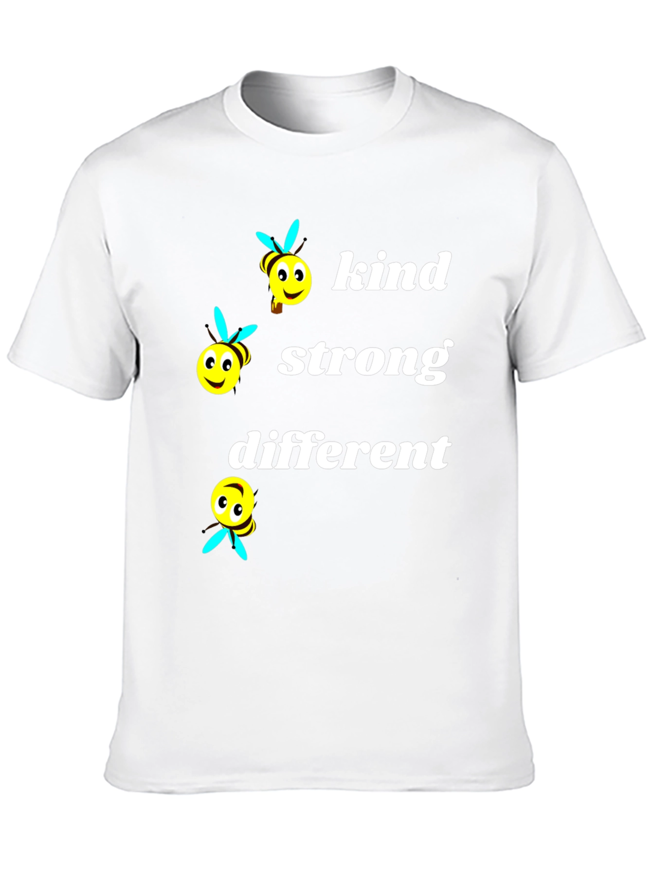 Kind Strong Different Graphic Tee