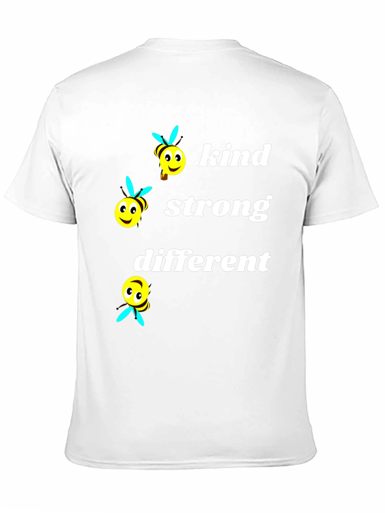 Kind Strong Different Graphic Tee