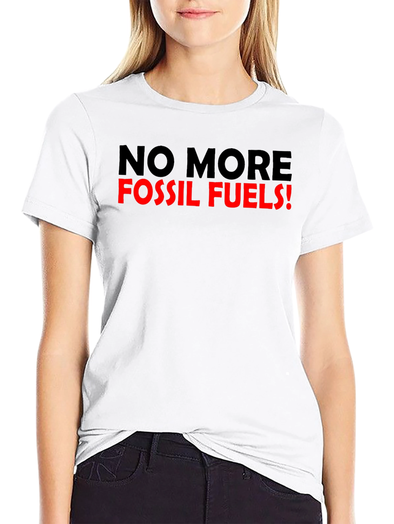 No More Fossil Fuels Graphic T-Shirt