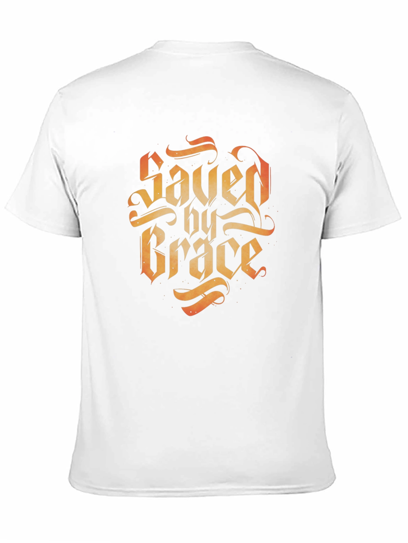 Saved by Grace Graphic Tee - Religious Faith T-Shirt