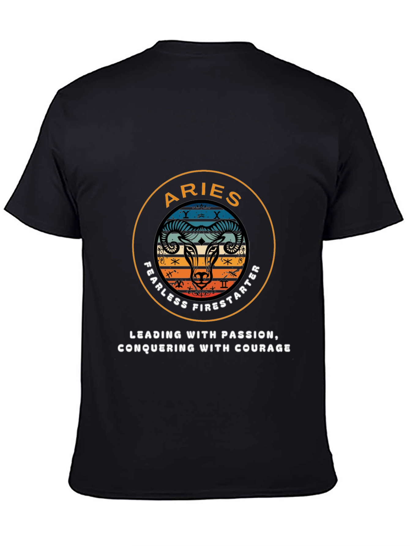 Aries Fearless Firestarter Graphic T-Shirt
