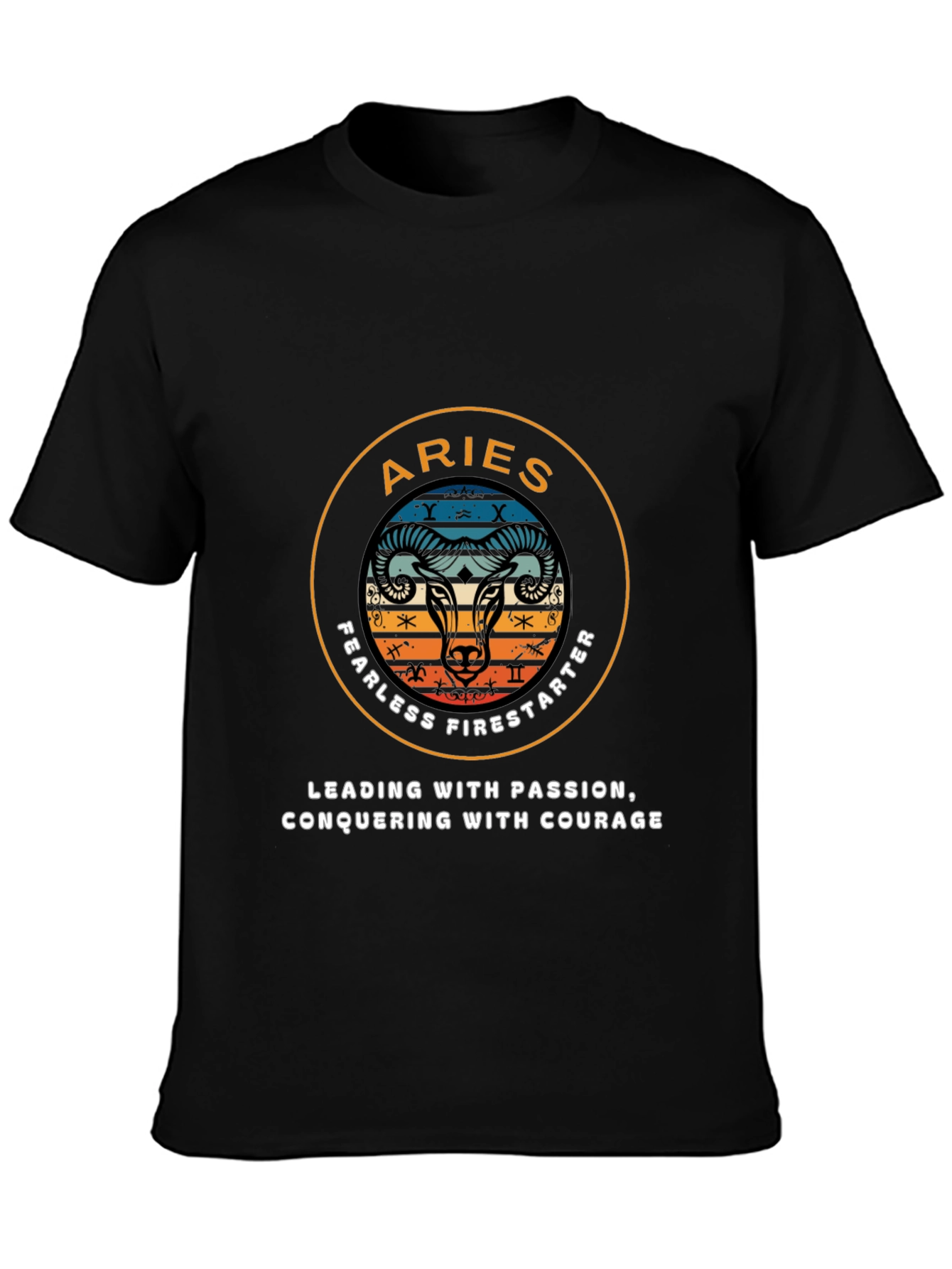 Aries Fearless Firestarter Graphic T-Shirt