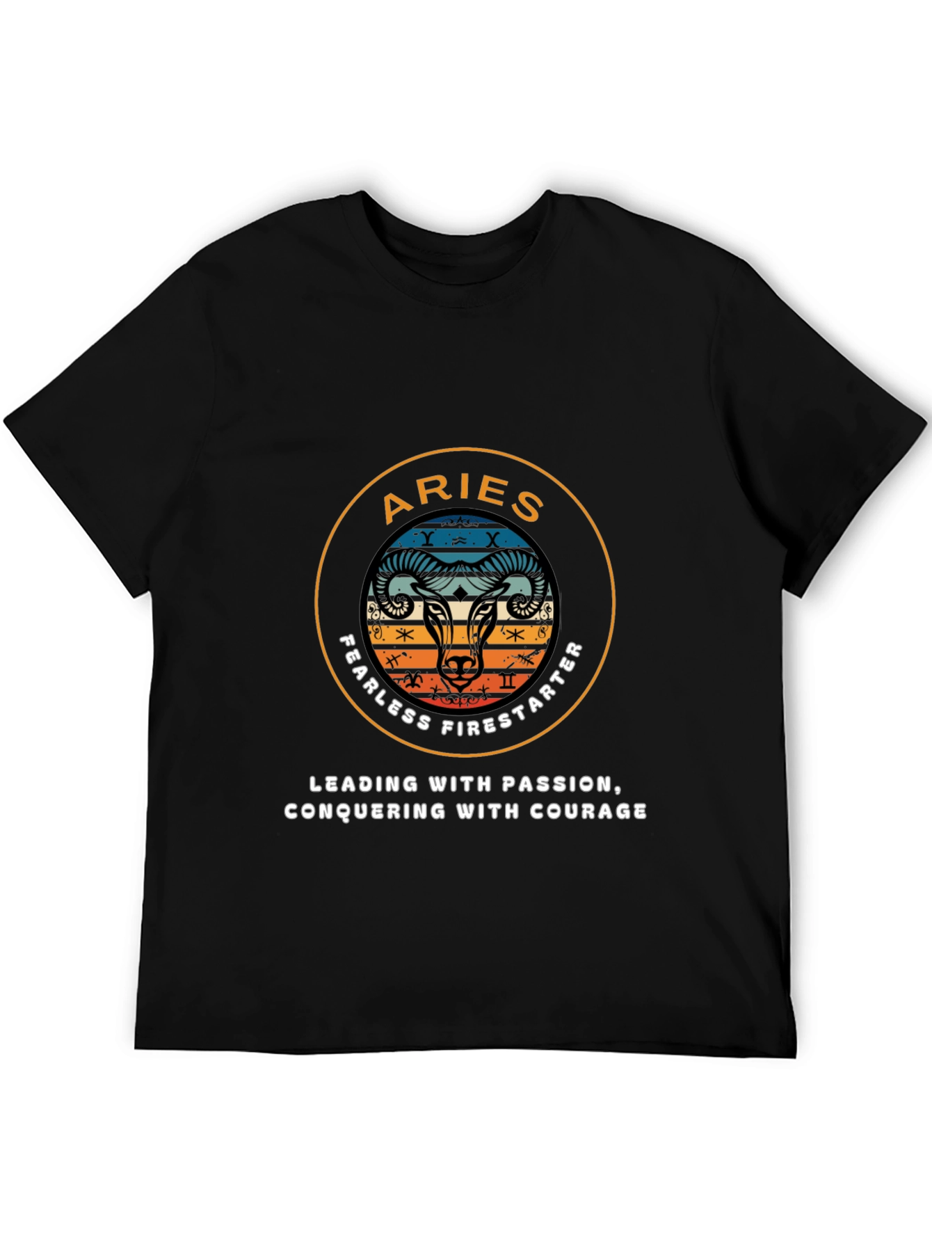 Aries Fearless Firestarter Graphic T-Shirt
