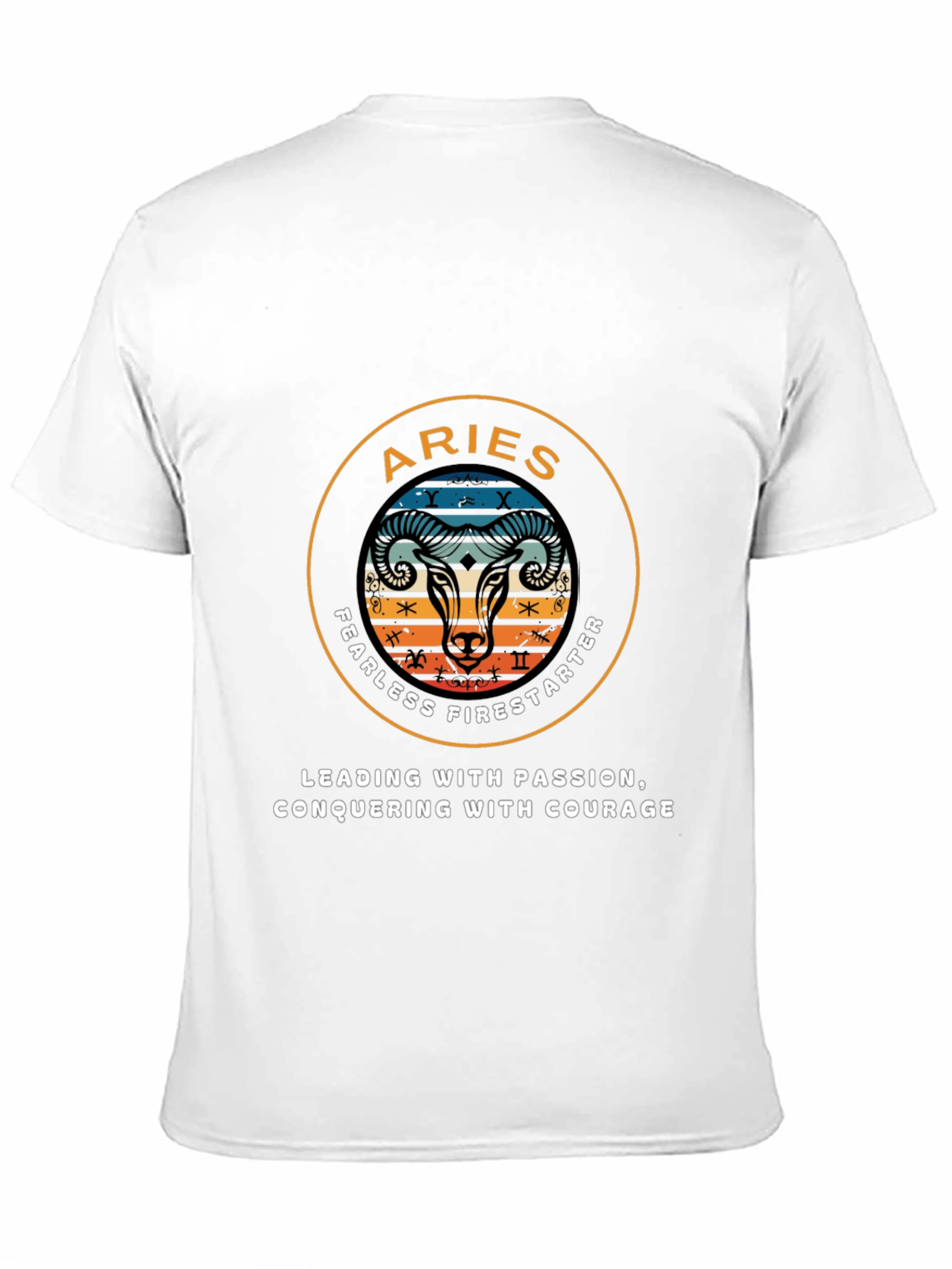 Aries Fearless Firestarter Graphic T-Shirt