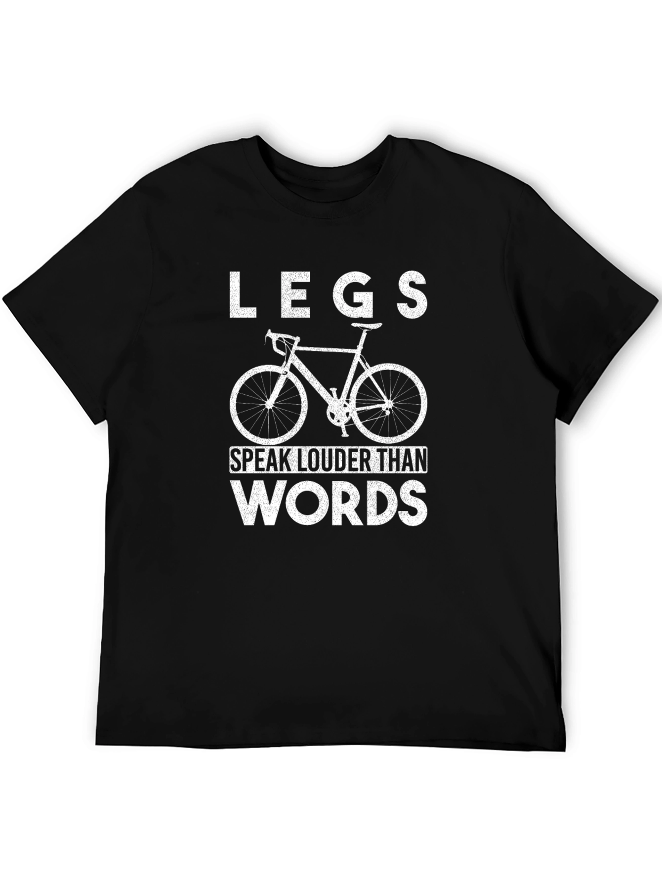Legs Speak Louder Bike Graphic T-Shirt