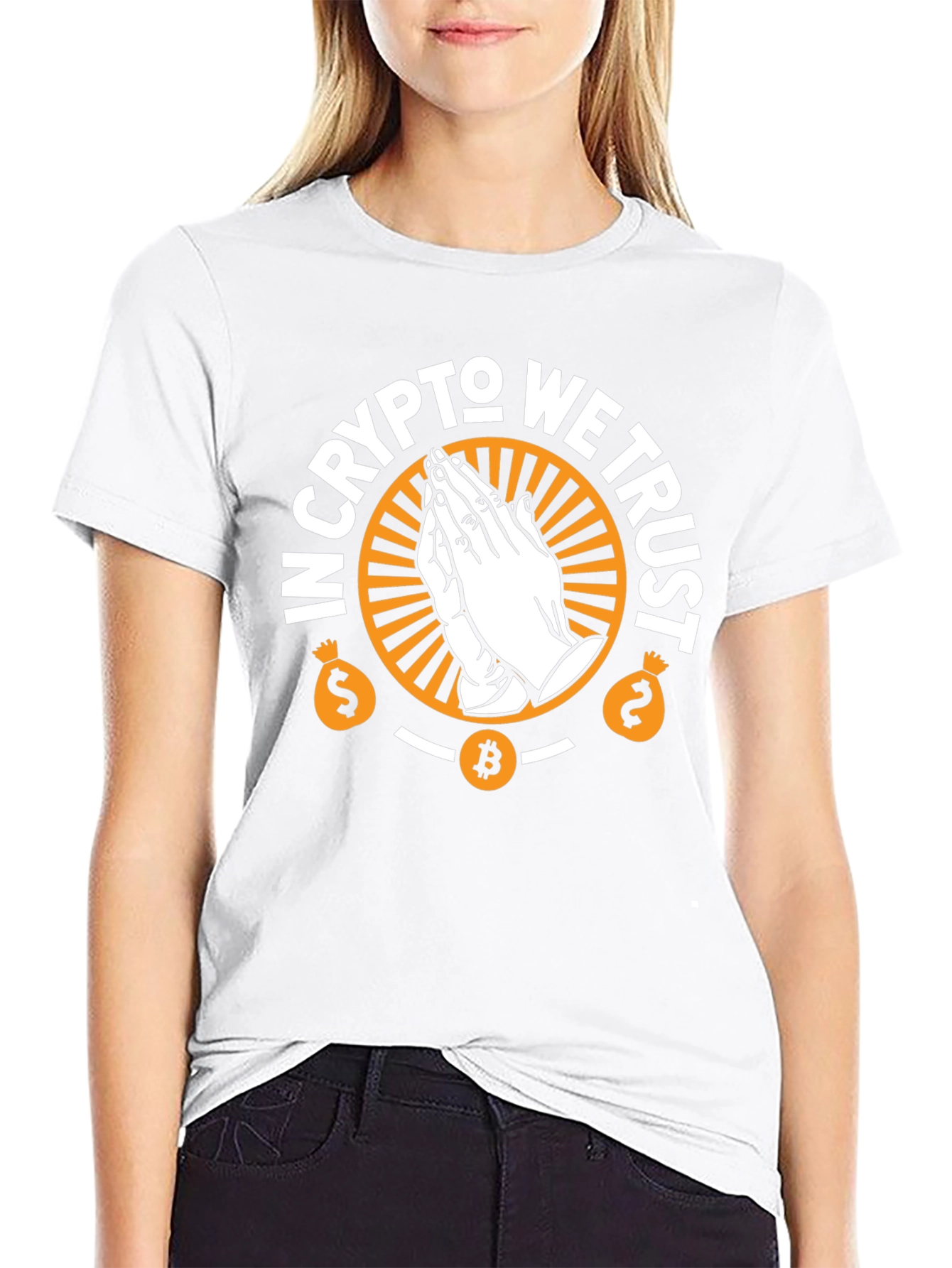 Crypto Trust Graphic T-Shirt - Black