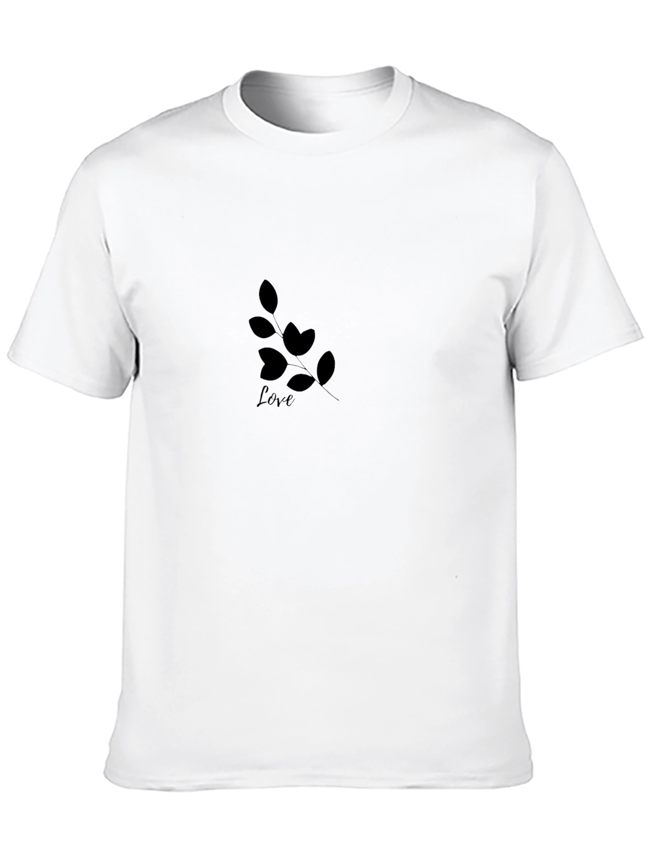 Love Branch Black T-Shirt
