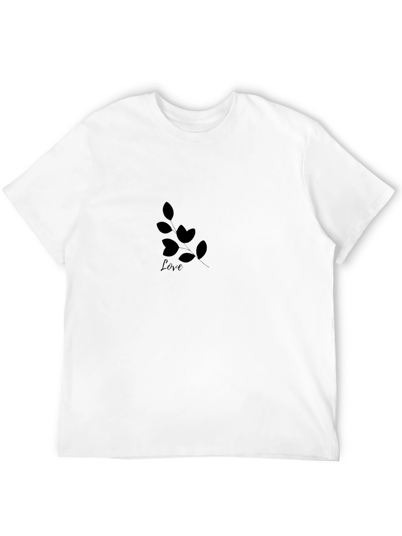 Love Branch Black T-Shirt