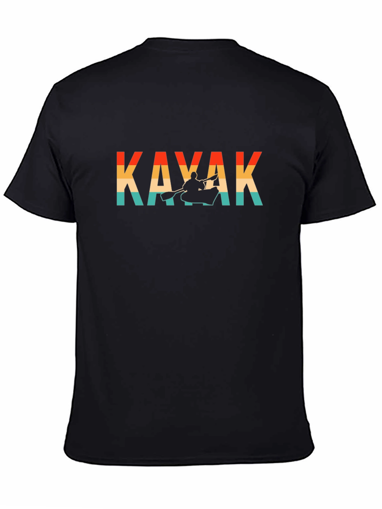Kayak Retro Graphic T-Shirt