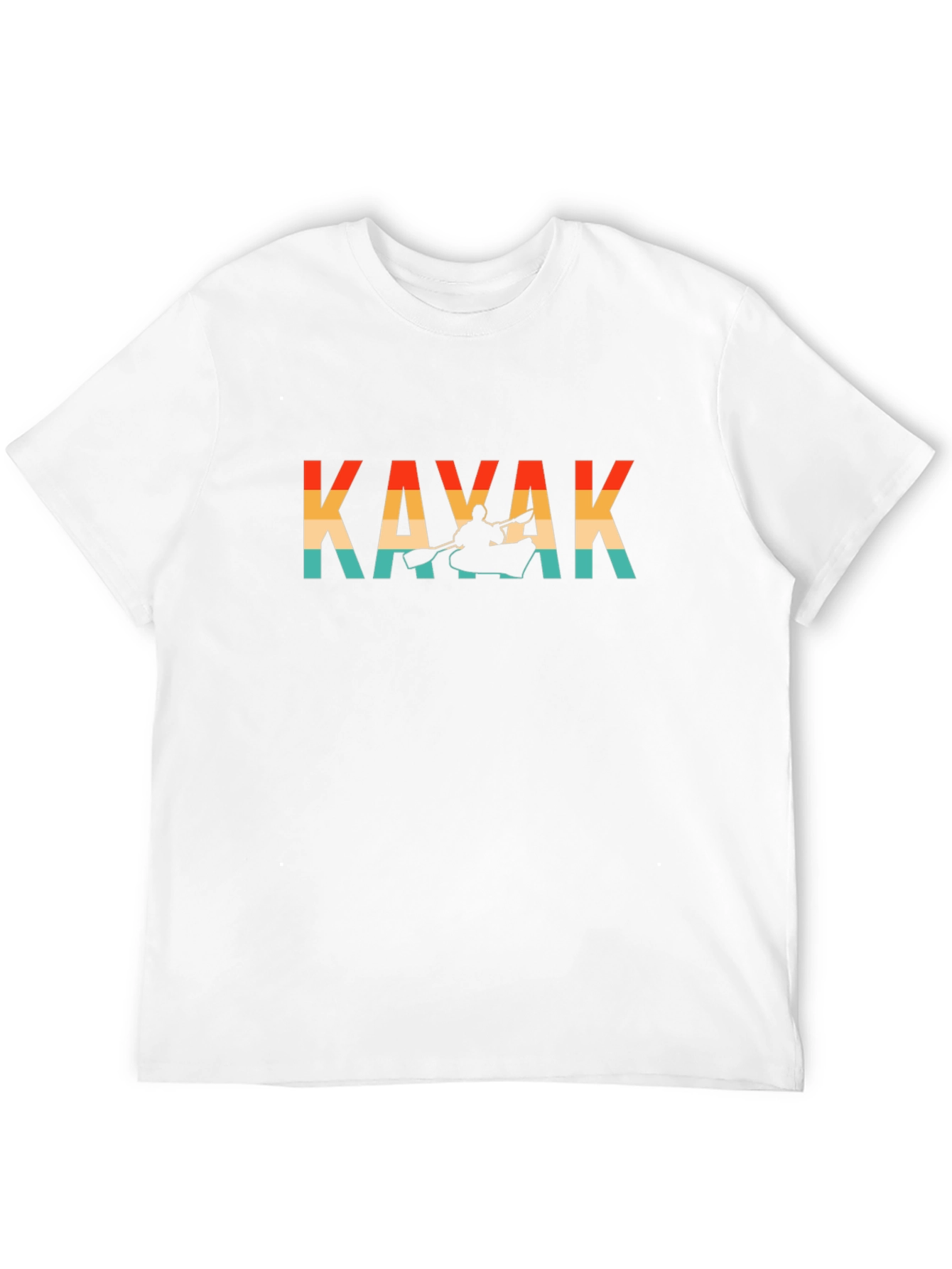 Kayak Retro Graphic T-Shirt