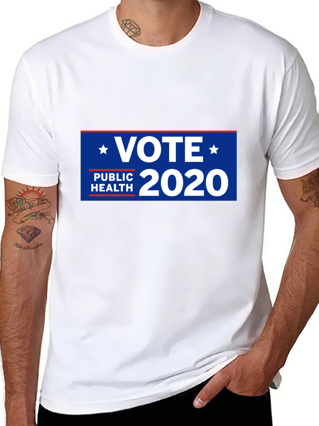 Vote 2020 Public Health Graphic T-Shirt