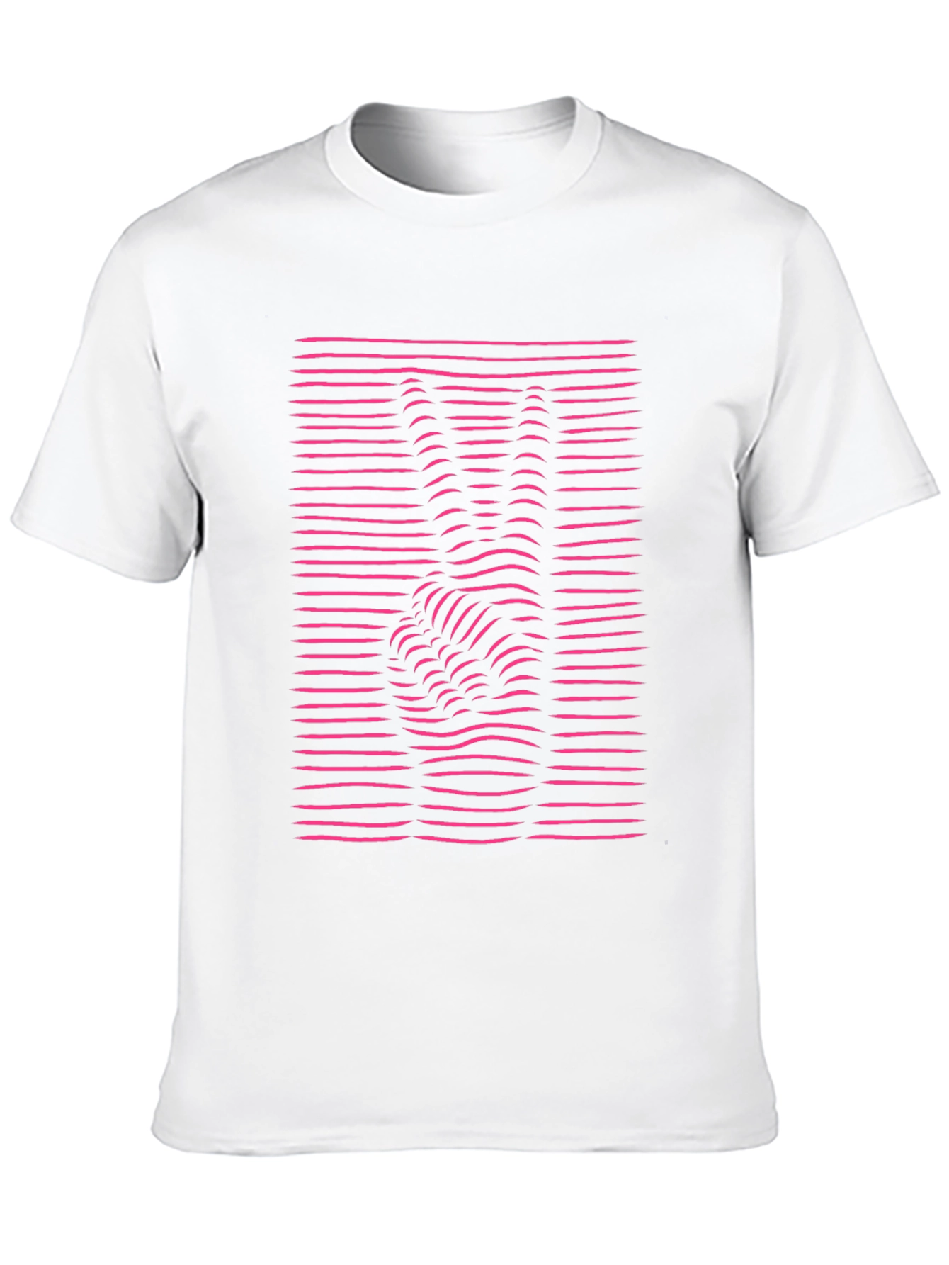 Peace Sign Optic Illusion Graphic T-Shirt