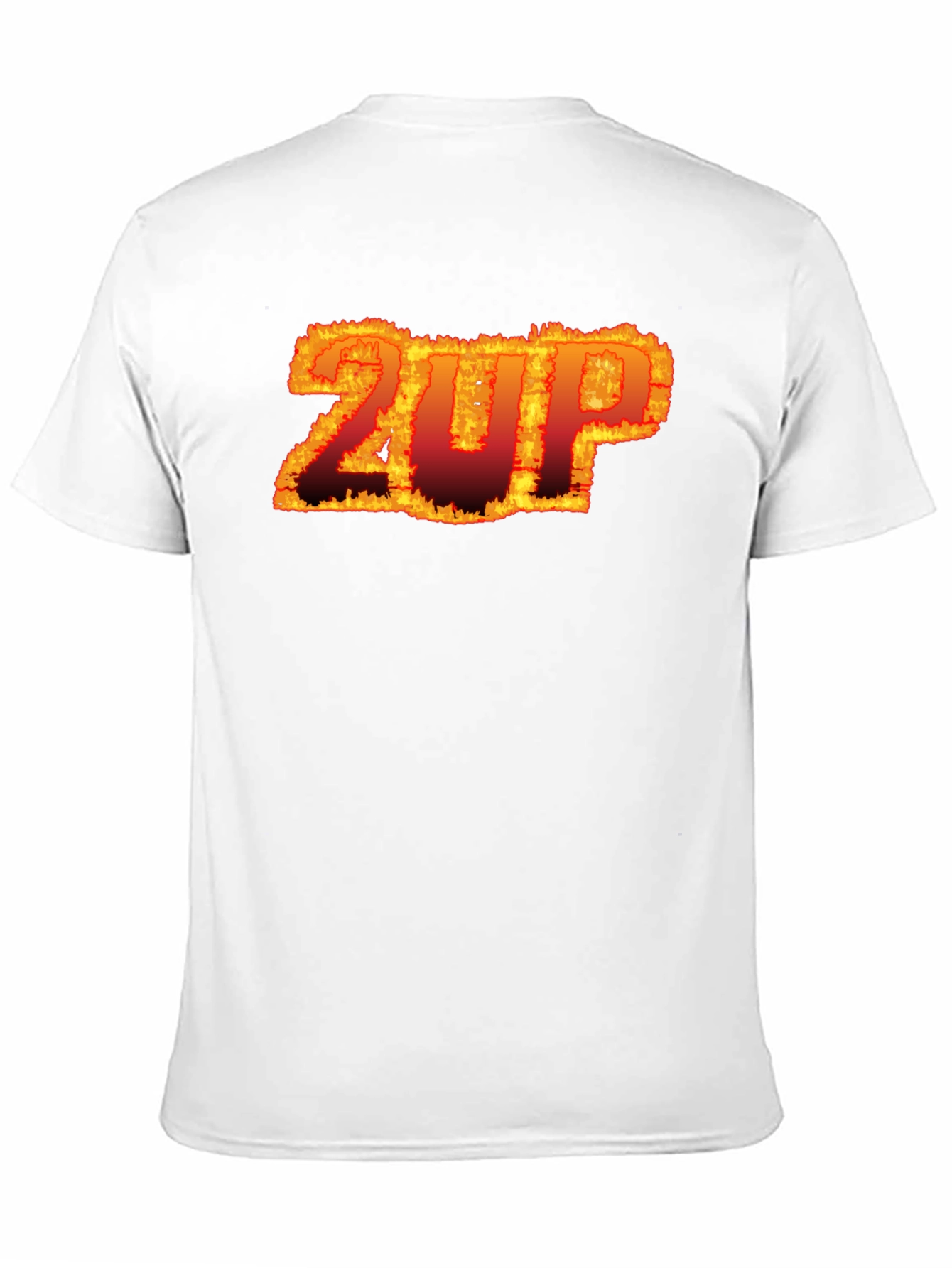 Fiery 2UP Graphic Tee - Bold Statement Shirt