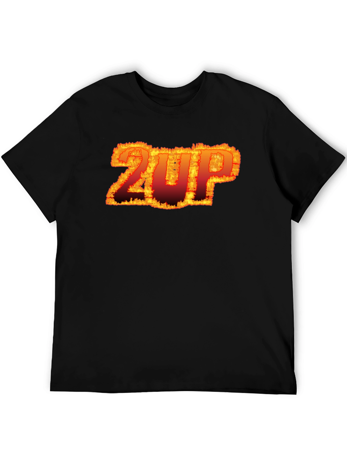 Fiery 2UP Graphic Tee - Bold Statement Shirt
