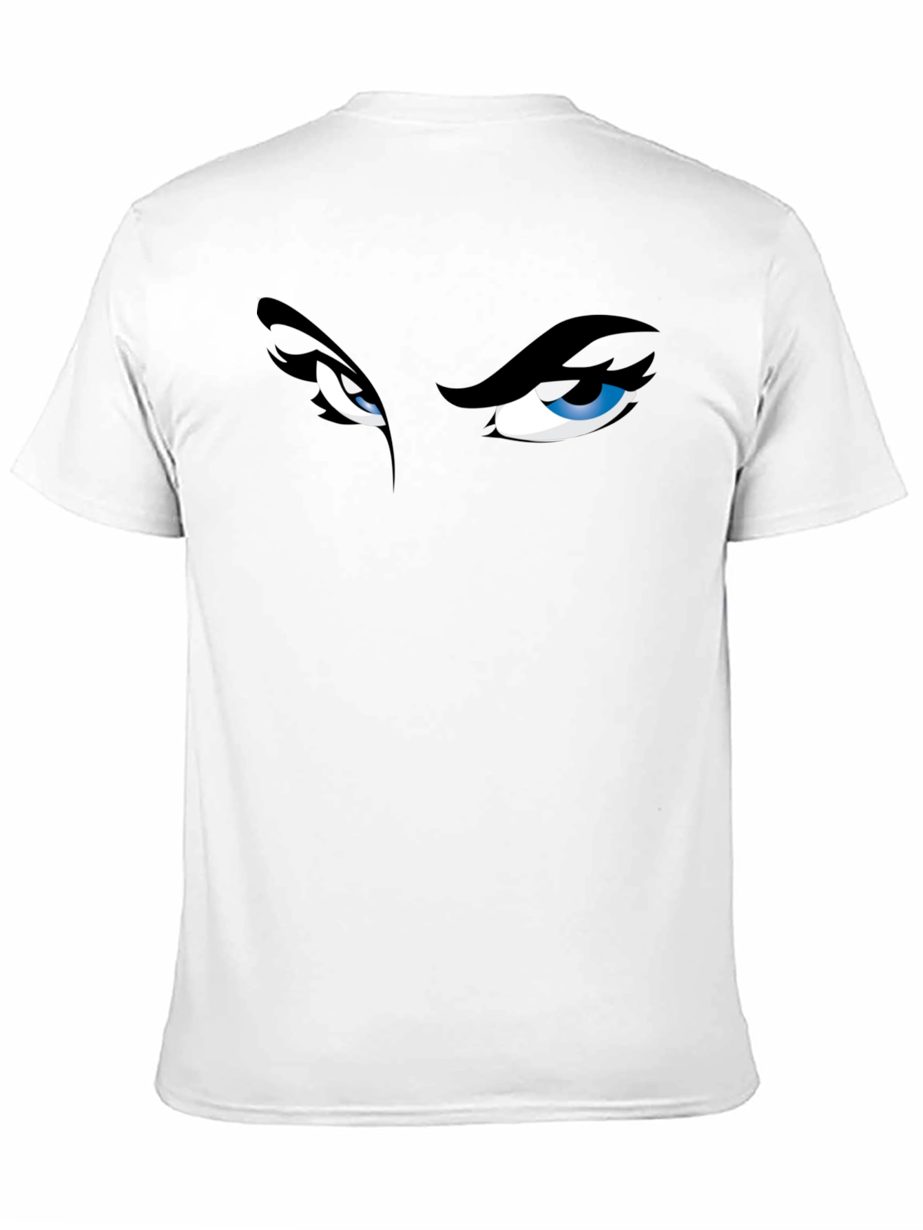 Intense Eyes Graphic Tee - Mens Black T-Shirt