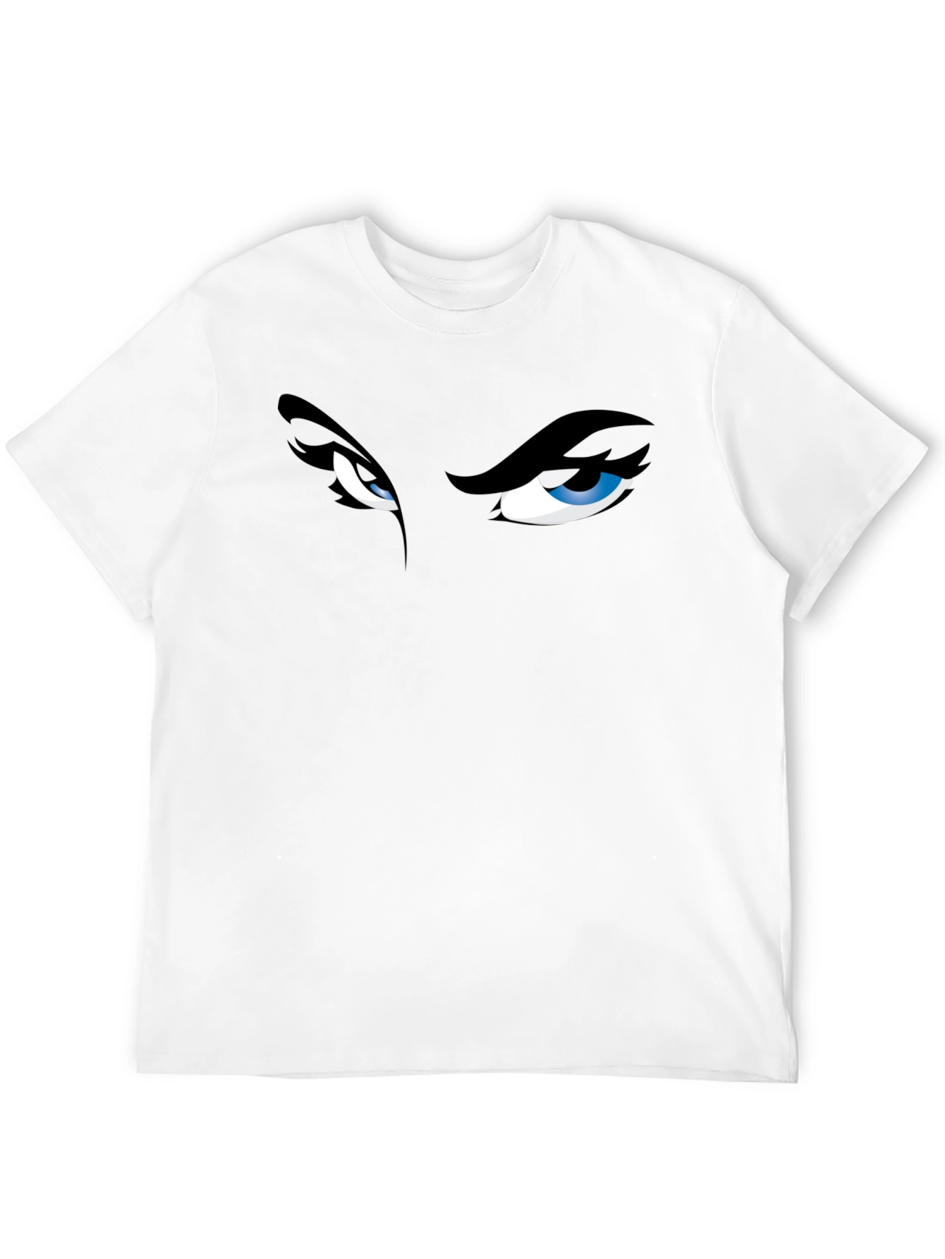 Intense Eyes Graphic Tee - Mens Black T-Shirt